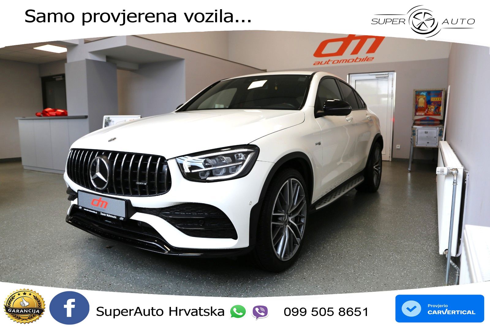 Mercedes GLC Coupe AMG 43 V6 (390 KS) 4MATIC TCT LED+ACC