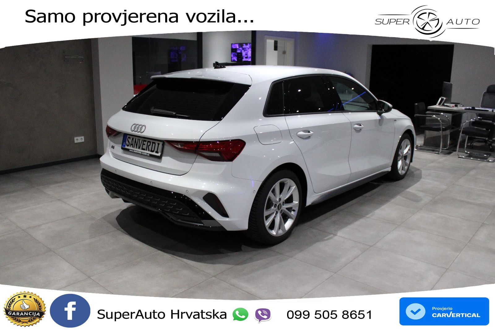Audi A3 35 TFSI (150 KS) S tronic S line LED+GR SJED+ACC