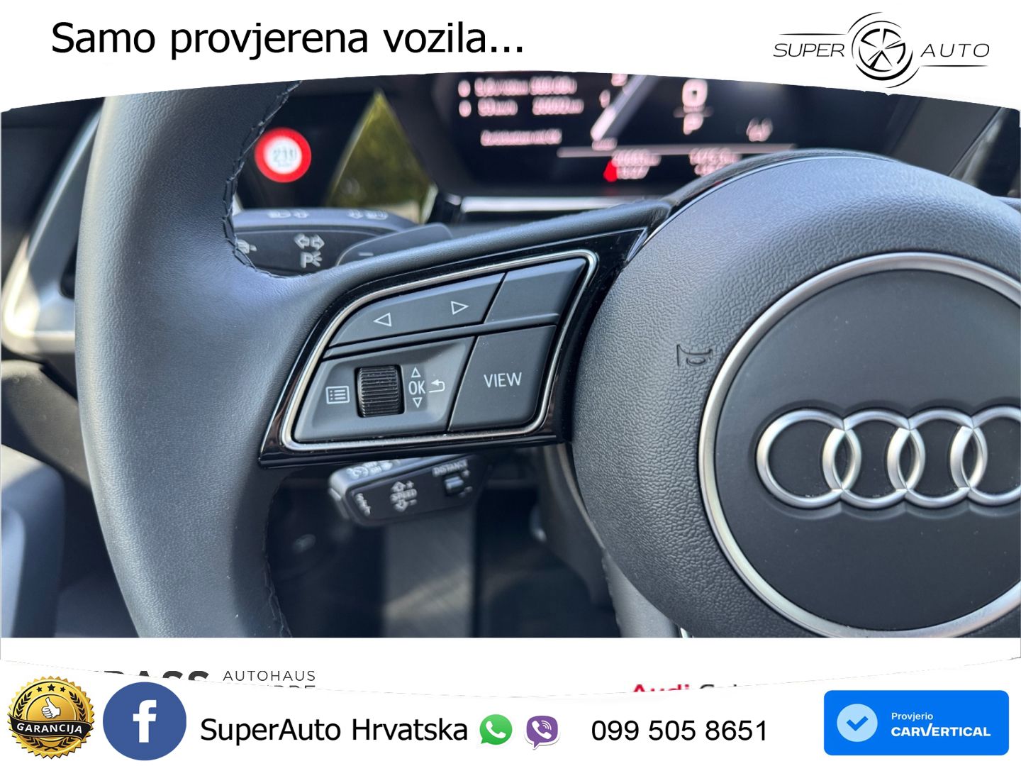 Audi A3 35 TFSI (150 KS) S tronic LED+GR SJED+ACC
