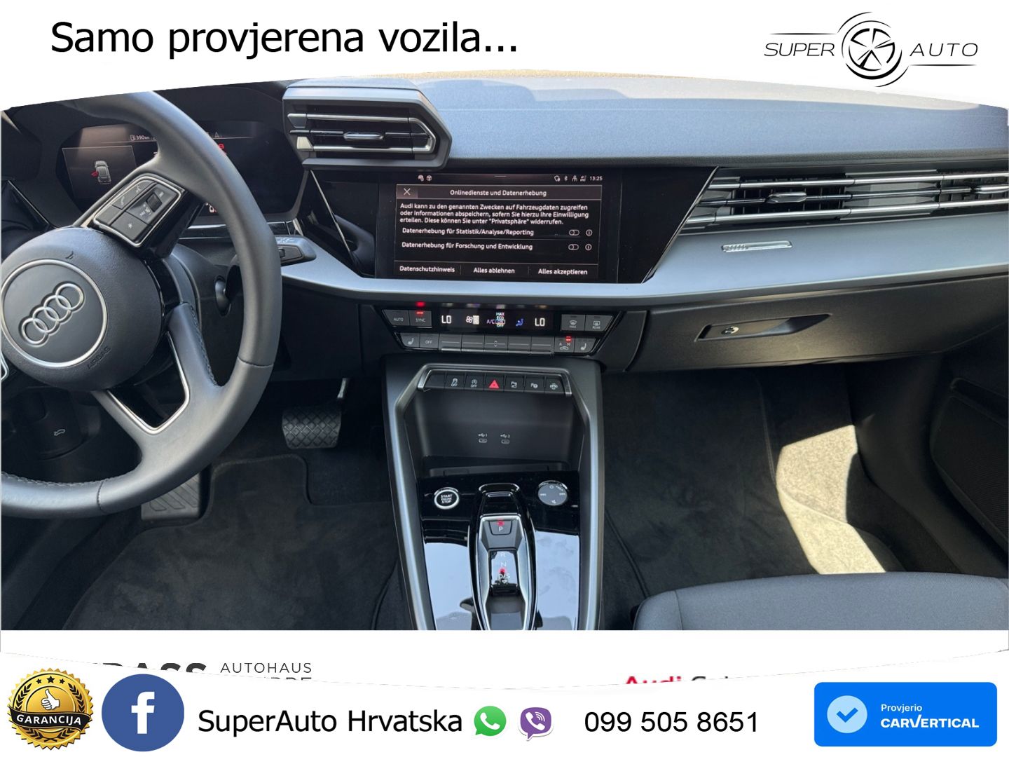 Audi A3 35 TFSI (150 KS) S tronic LED+GR SJED+ACC