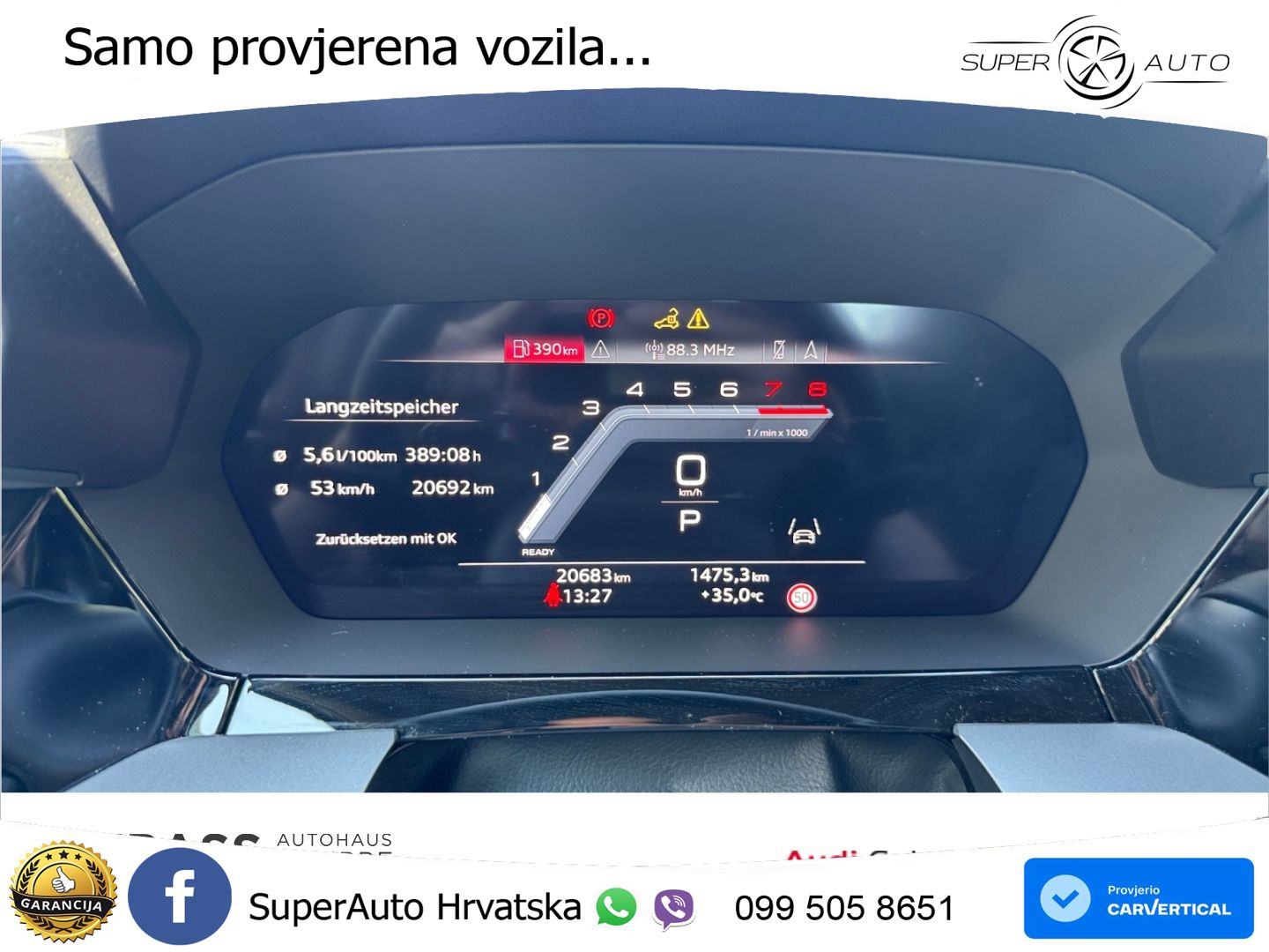 Audi A3 35 TFSI (150 KS) S tronic LED+GR SJED+ACC