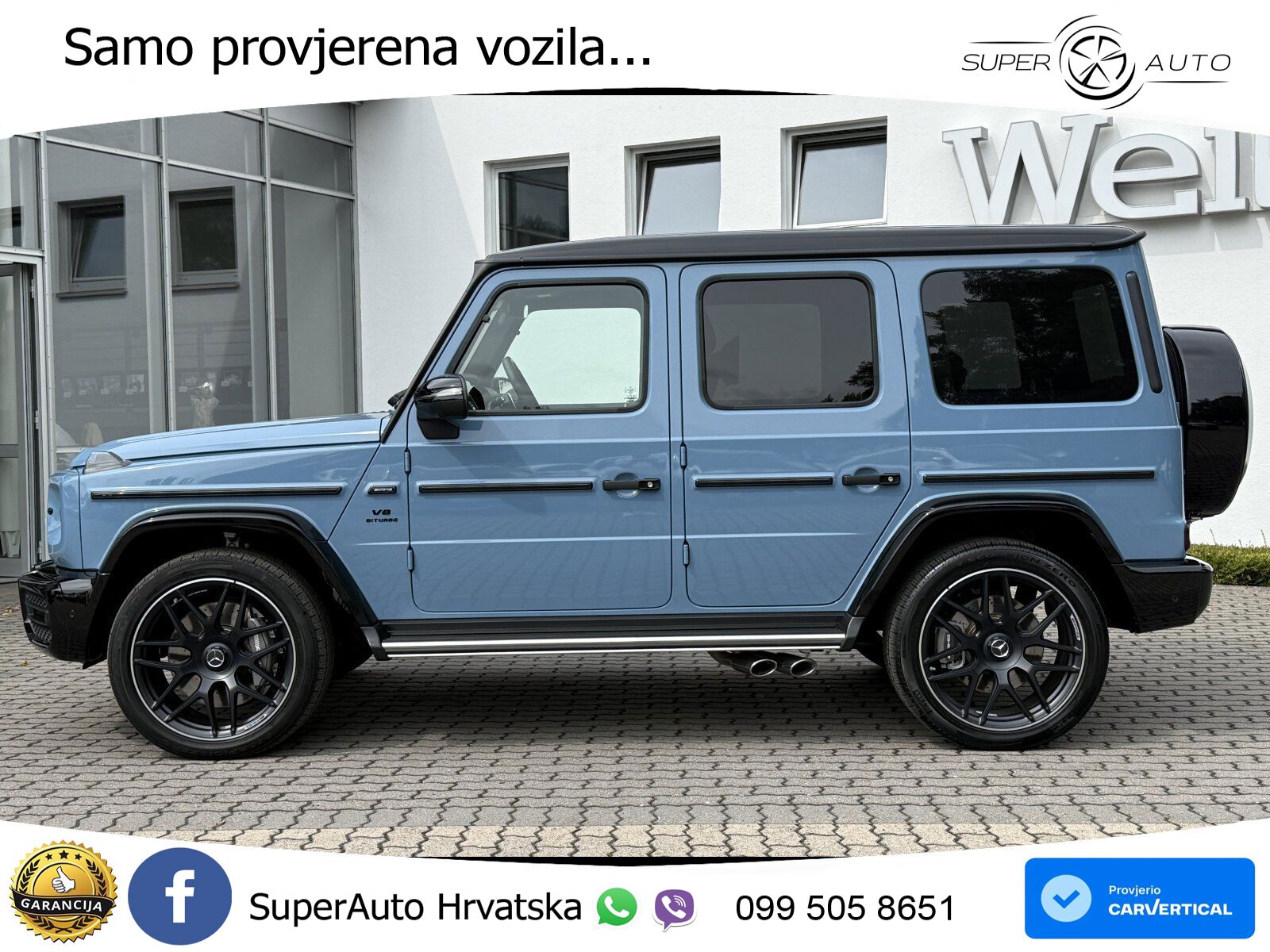 Mercedes AMG G 63 Long V8 (585 KS) 4MATIC 9G-TRONIC AMG SPEEDSHIFT TCT Superior LED+GR SJED+ACC