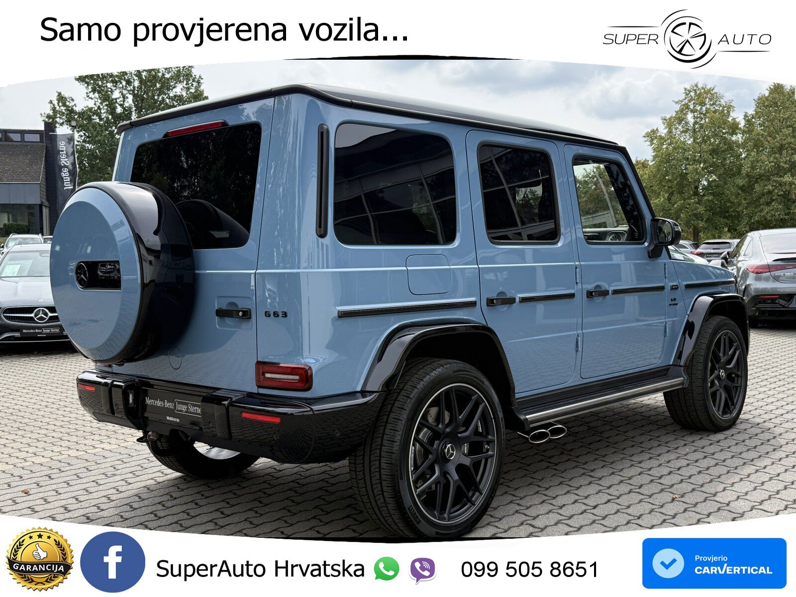 Mercedes AMG G 63 Long V8 (585 KS) 4MATIC 9G-TRONIC AMG SPEEDSHIFT TCT Superior LED+GR SJED+ACC
