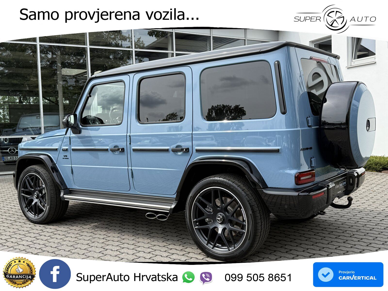 Mercedes AMG G 63 Long V8 (585 KS) 4MATIC 9G-TRONIC AMG SPEEDSHIFT TCT Superior LED+GR SJED+ACC
