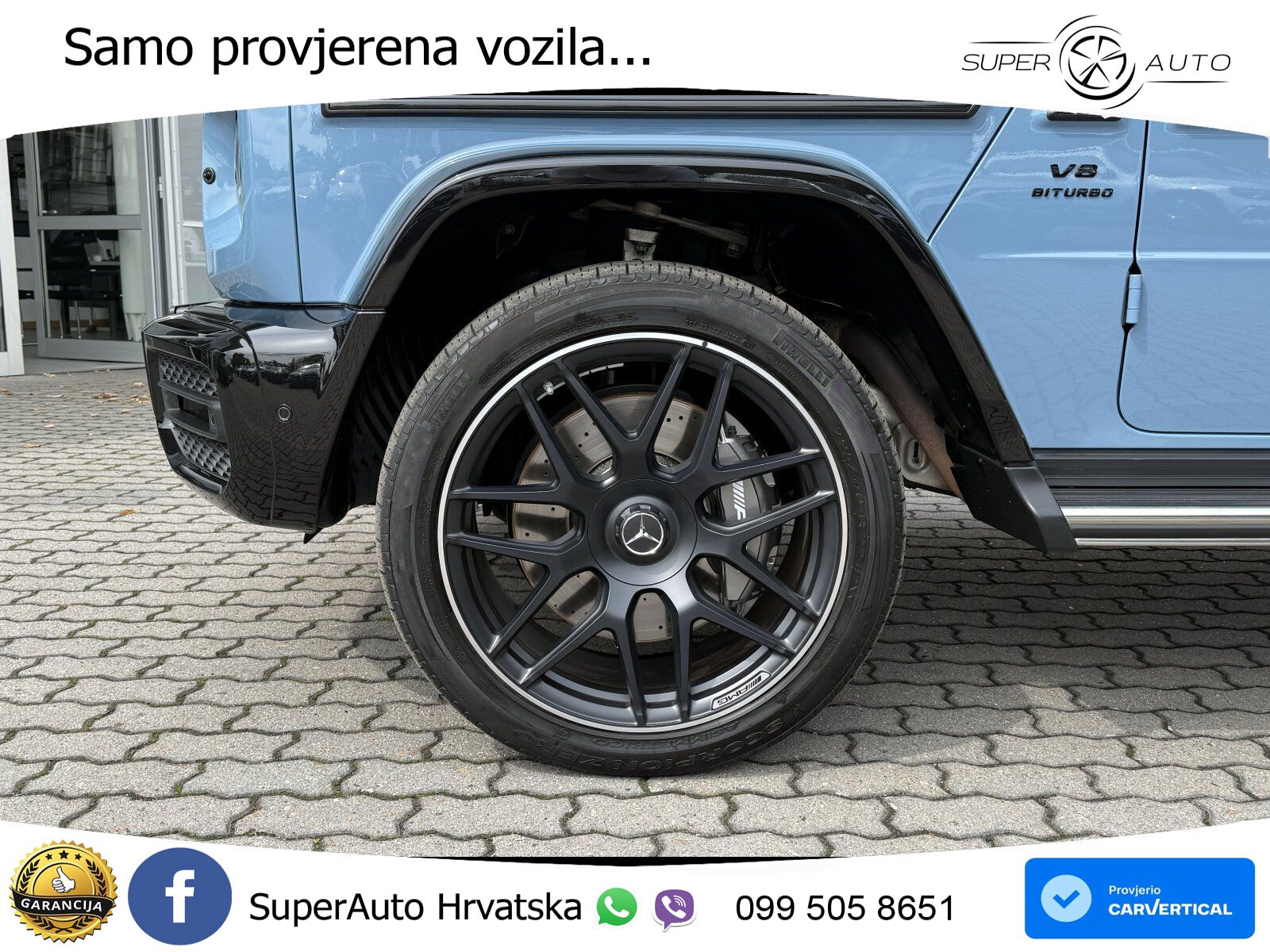 Mercedes AMG G 63 Long V8 (585 KS) 4MATIC 9G-TRONIC AMG SPEEDSHIFT TCT Superior LED+GR SJED+ACC