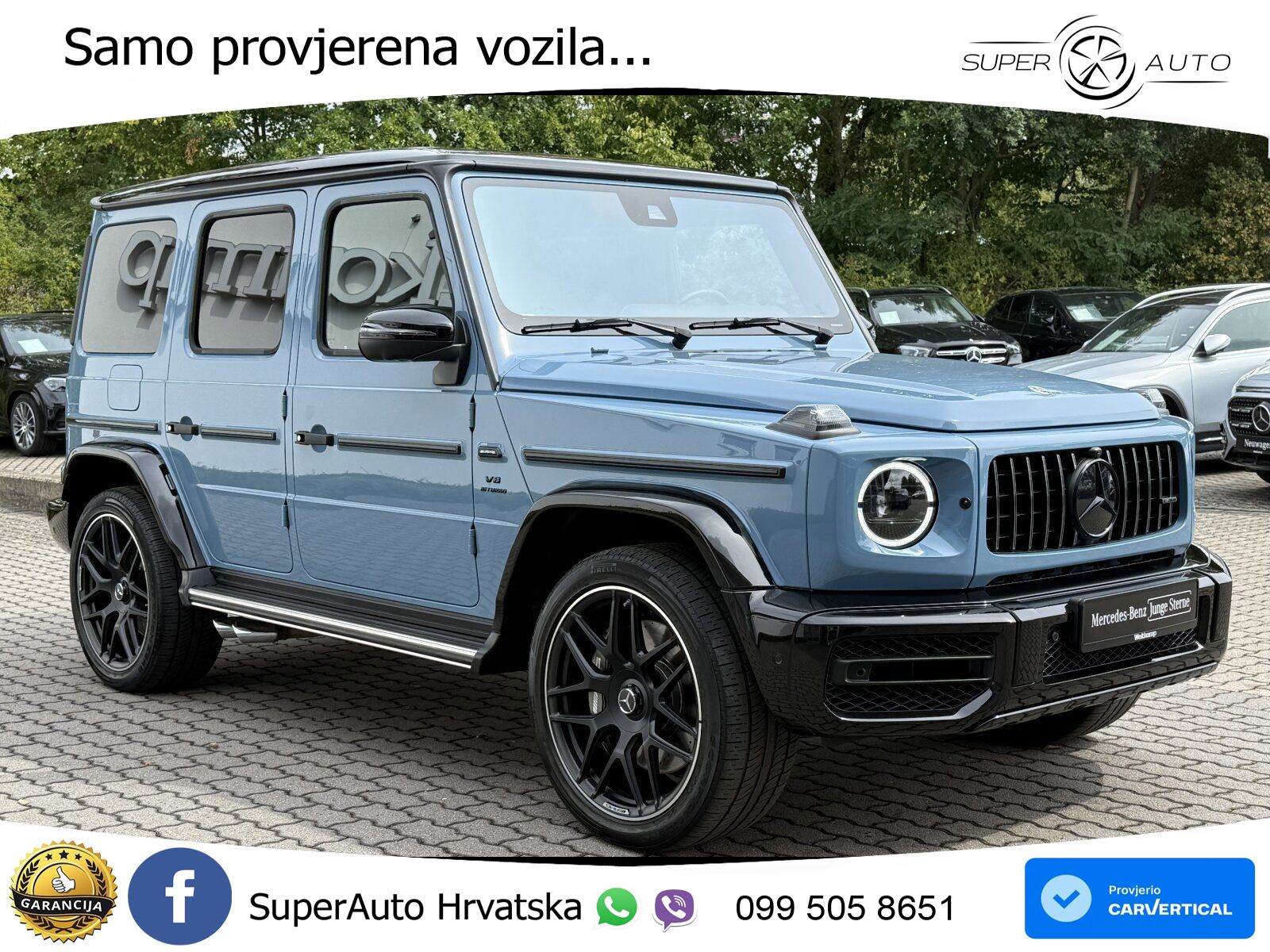 Mercedes AMG G 63 Long V8 (585 KS) 4MATIC 9G-TRONIC AMG SPEEDSHIFT TCT Superior LED+GR SJED+ACC