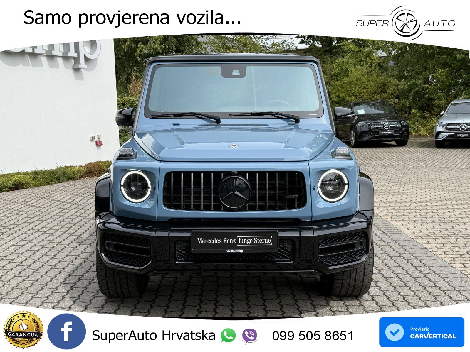 Mercedes AMG G 63 Long V8 (585 KS) 4MATIC 9G-TRONIC AMG SPEEDSHIFT TCT Superior LED+GR SJED+ACC