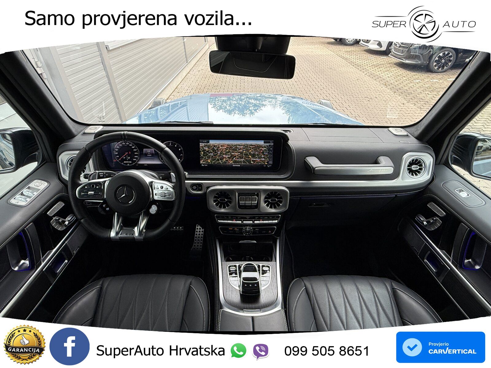 Mercedes AMG G 63 Long V8 (585 KS) 4MATIC 9G-TRONIC AMG SPEEDSHIFT TCT Superior LED+GR SJED+ACC