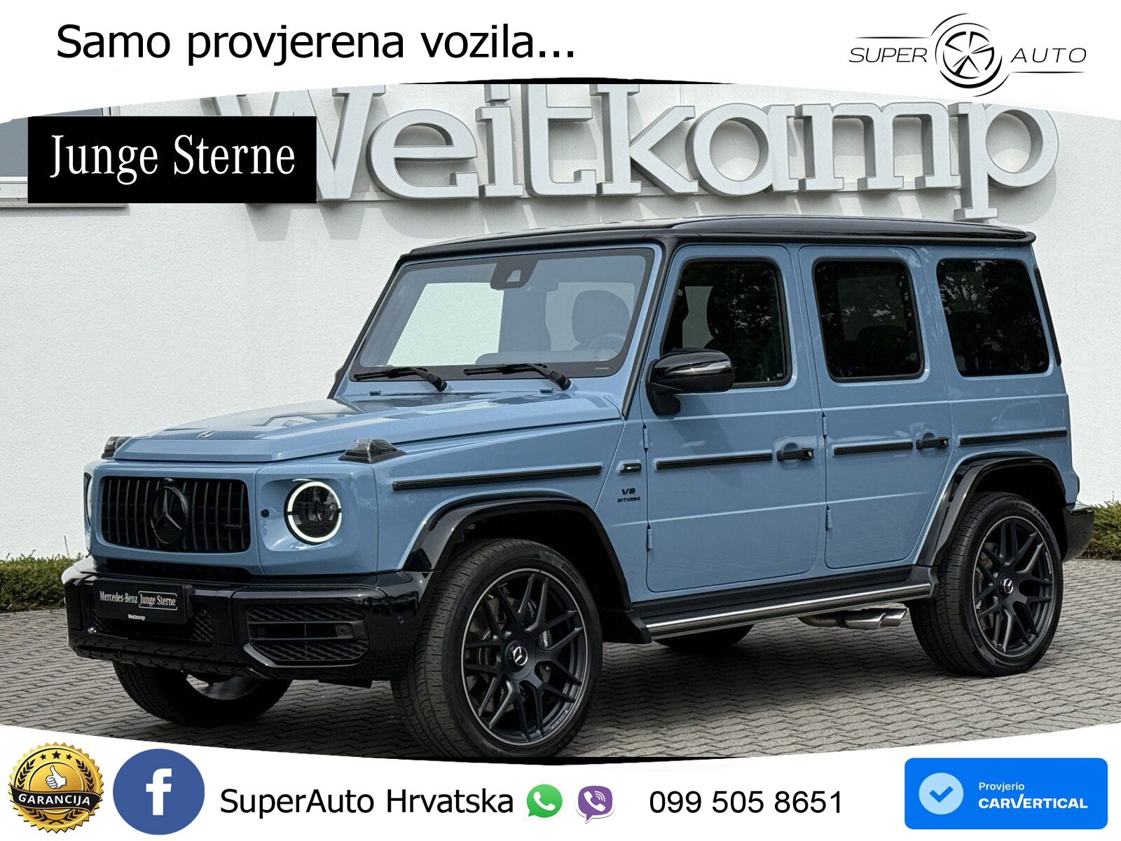 Mercedes AMG G 63 Long V8 (585 KS) 4MATIC 9G-TRONIC AMG SPEEDSHIFT TCT Superior LED+GR SJED+ACC