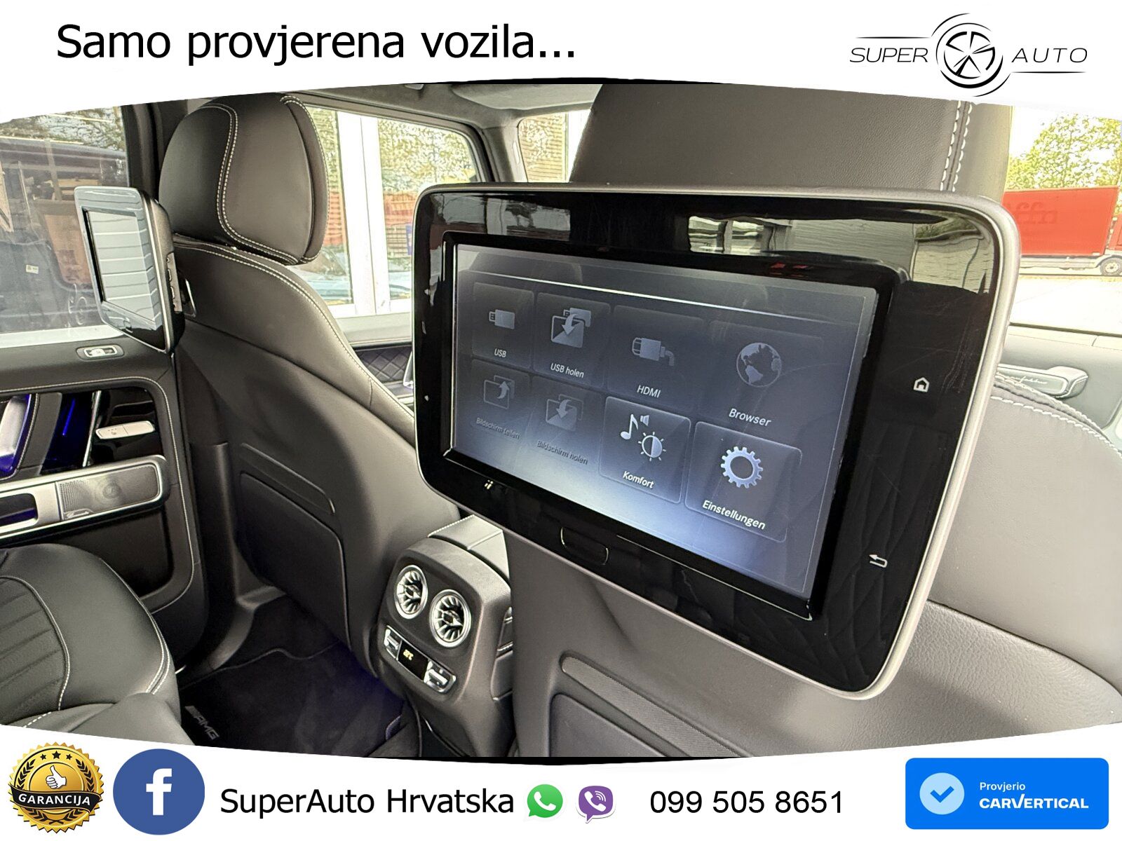 Mercedes AMG G 63 Long V8 (585 KS) 4MATIC 9G-TRONIC AMG SPEEDSHIFT TCT Superior LED+GR SJED+ACC