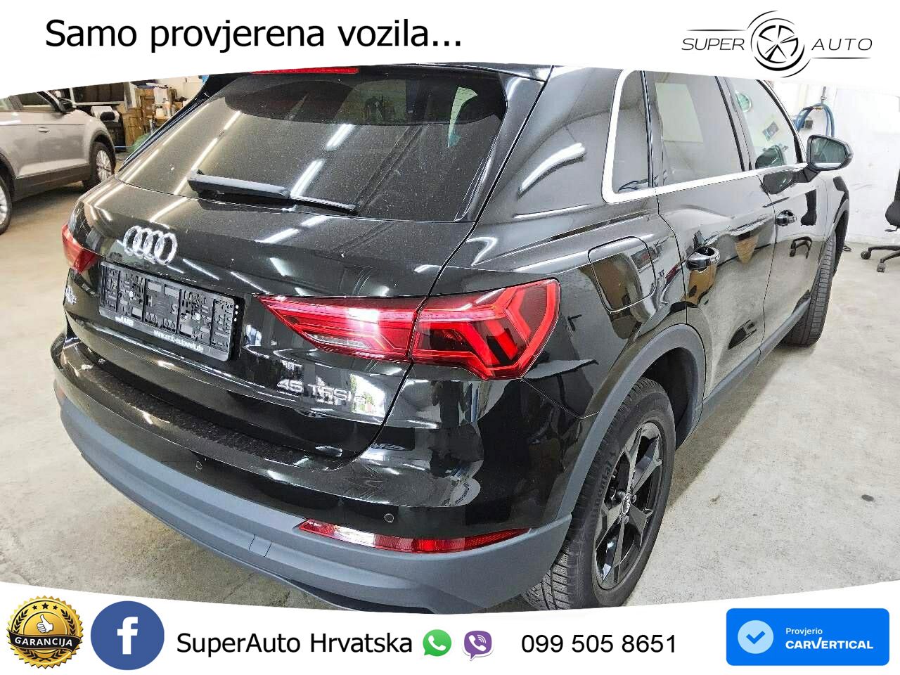 Audi Q3 45 TFSIe (245 KS) S tronic LED+GR SJED+ACC