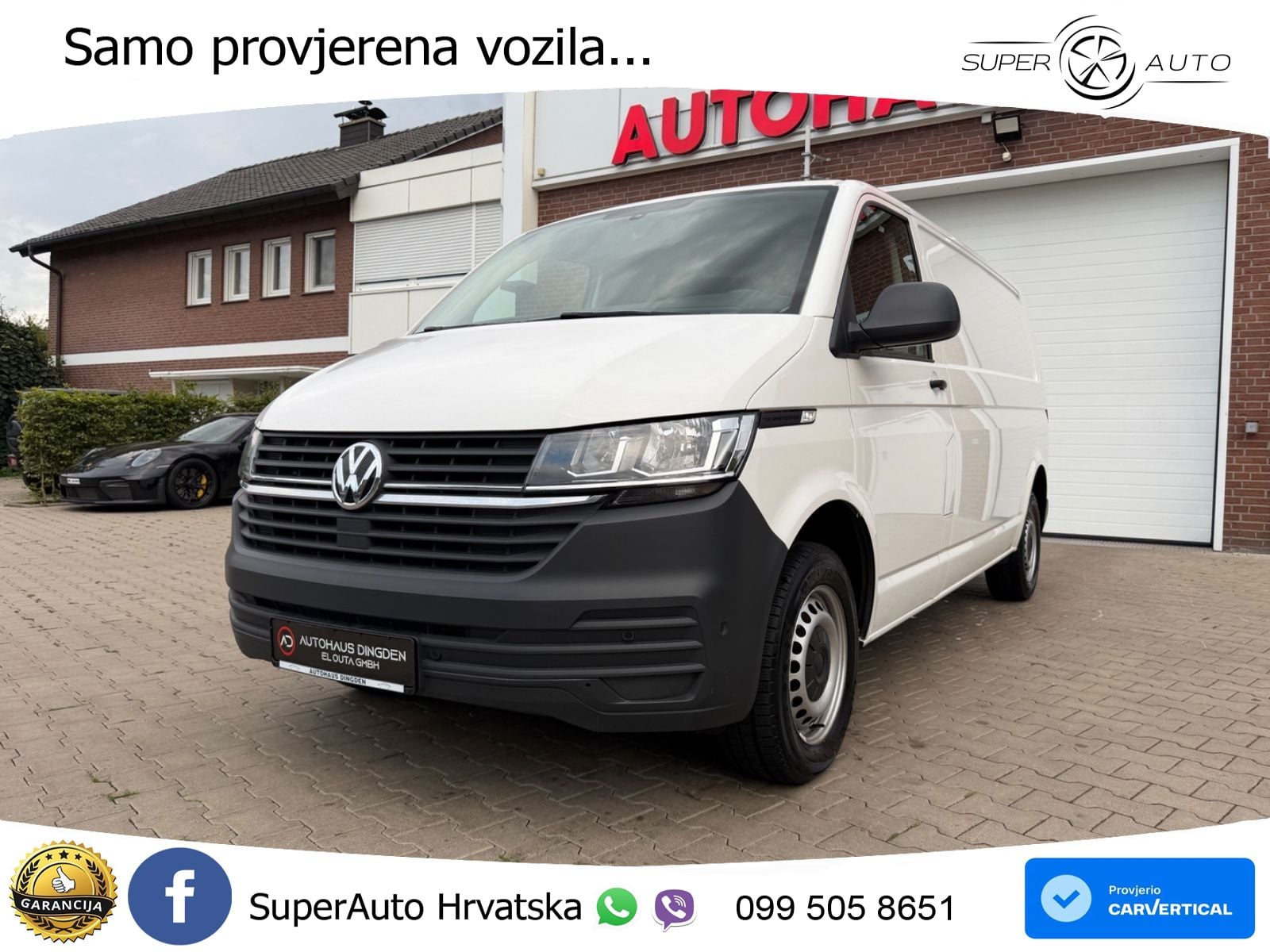 Volkswagen T6.1 Transporter Kasten 2.0 TDI Lang 110 KS