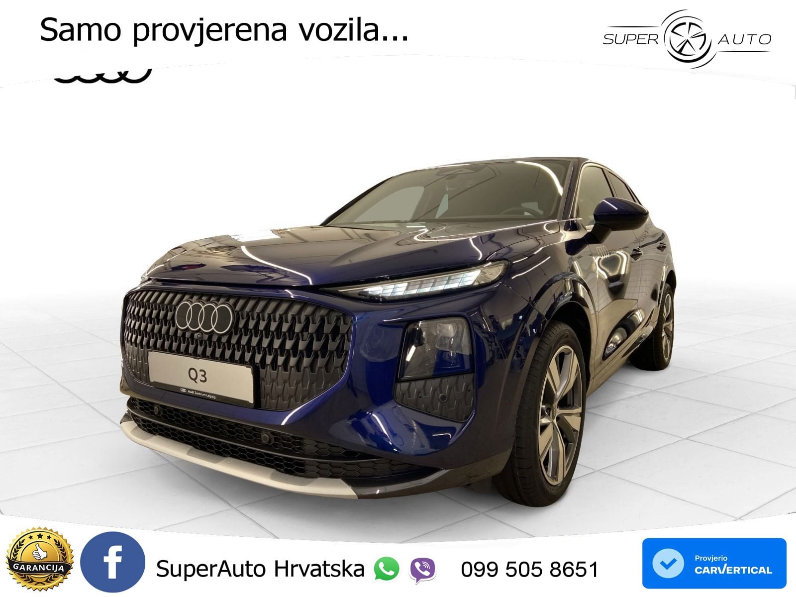 Audi Q3 Sportback 1.5 TFSI (150 KS) S tronic LED+GR SJED+ACC
