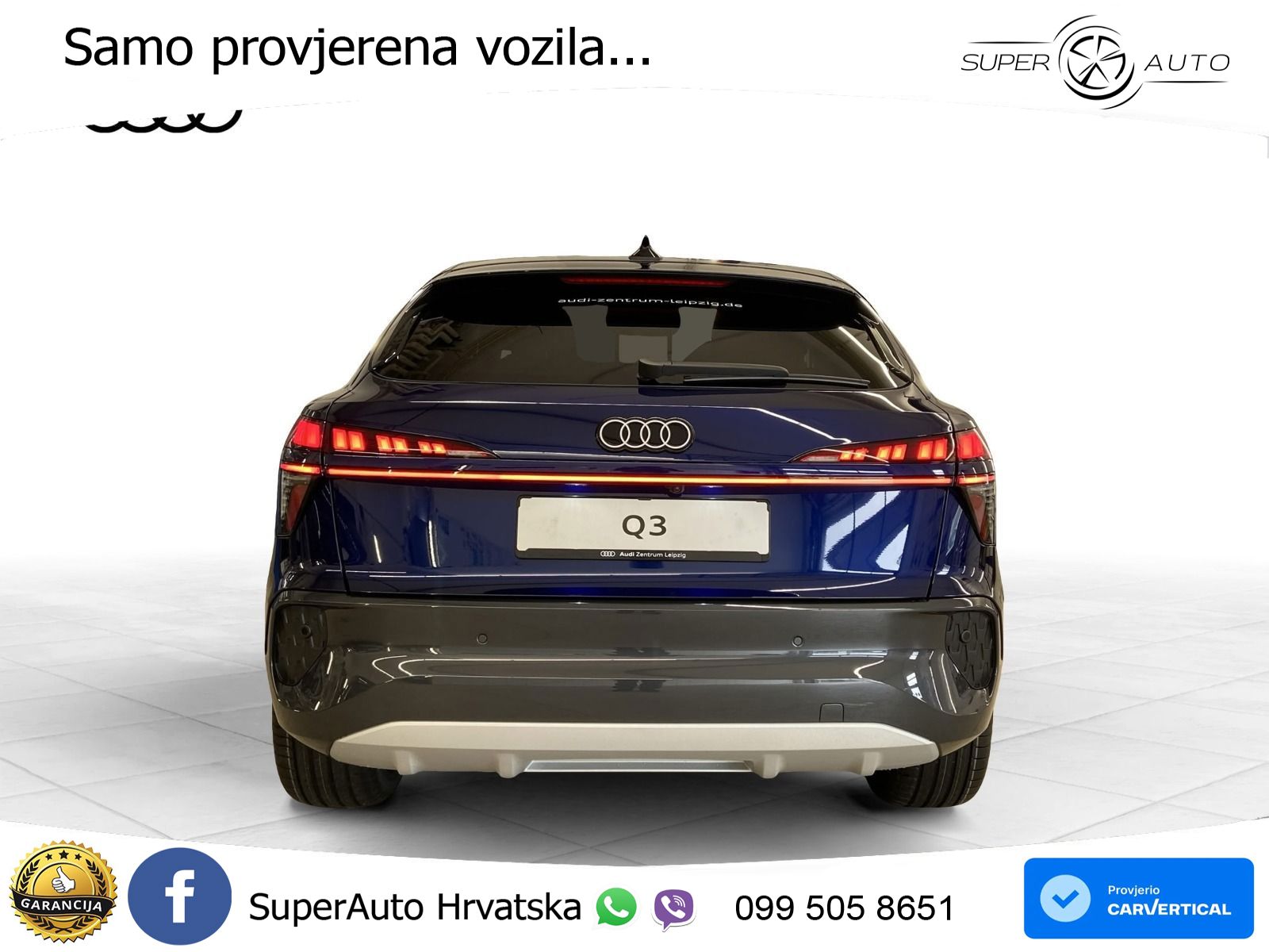 Audi Q3 Sportback 1.5 TFSI (150 KS) S tronic LED+GR SJED+ACC