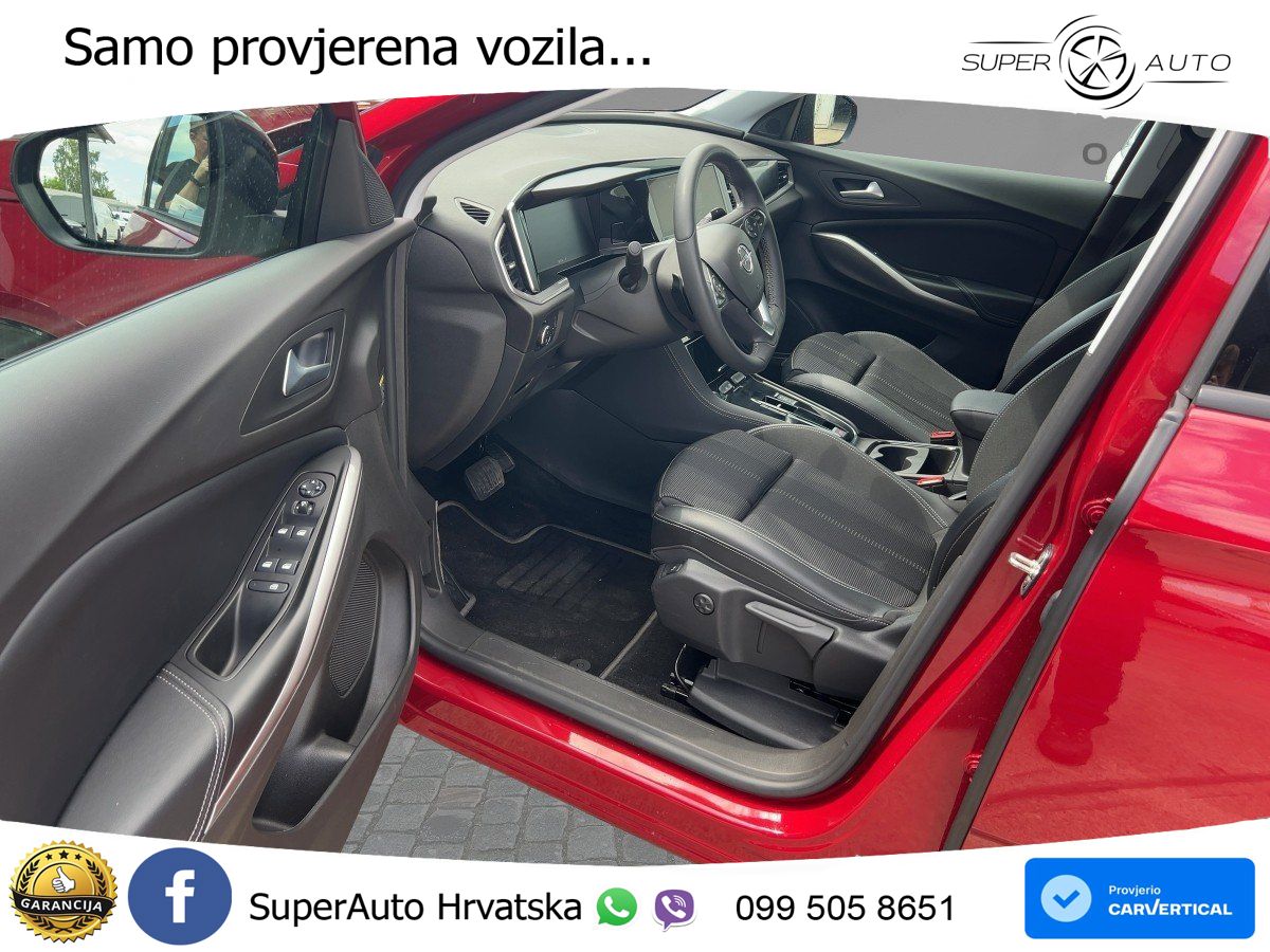Opel Grandland 1.2i Turbo (130 KS) Automatic GS LED+GR SJED+ACC
