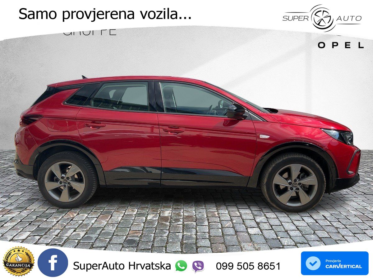 Opel Grandland 1.2i Turbo (130 KS) Automatic GS LED+GR SJED+ACC