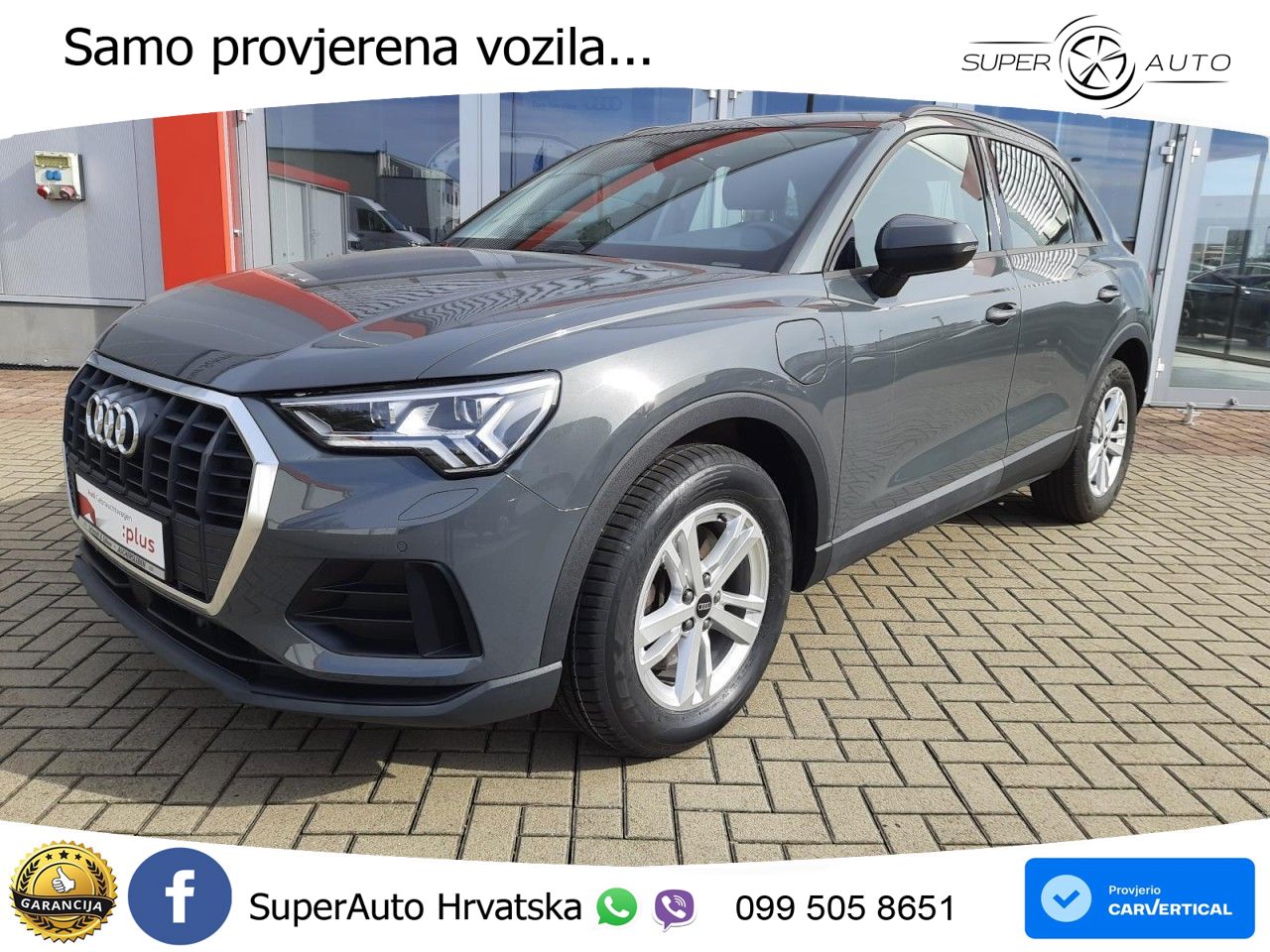 Audi Q3 45 TFSIe (245 KS) S tronic MATRIX+GR SJED+KAM
