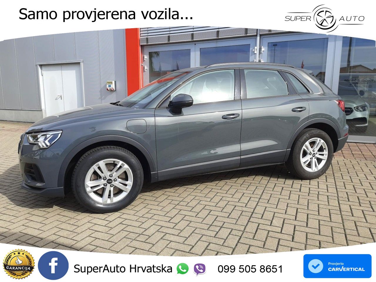 Audi Q3 45 TFSIe (245 KS) S tronic MATRIX+GR SJED+KAM