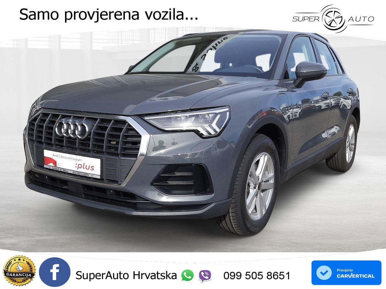 Audi Q3 45 TFSIe (245 KS) S tronic MATRIX+GR SJED+KAM