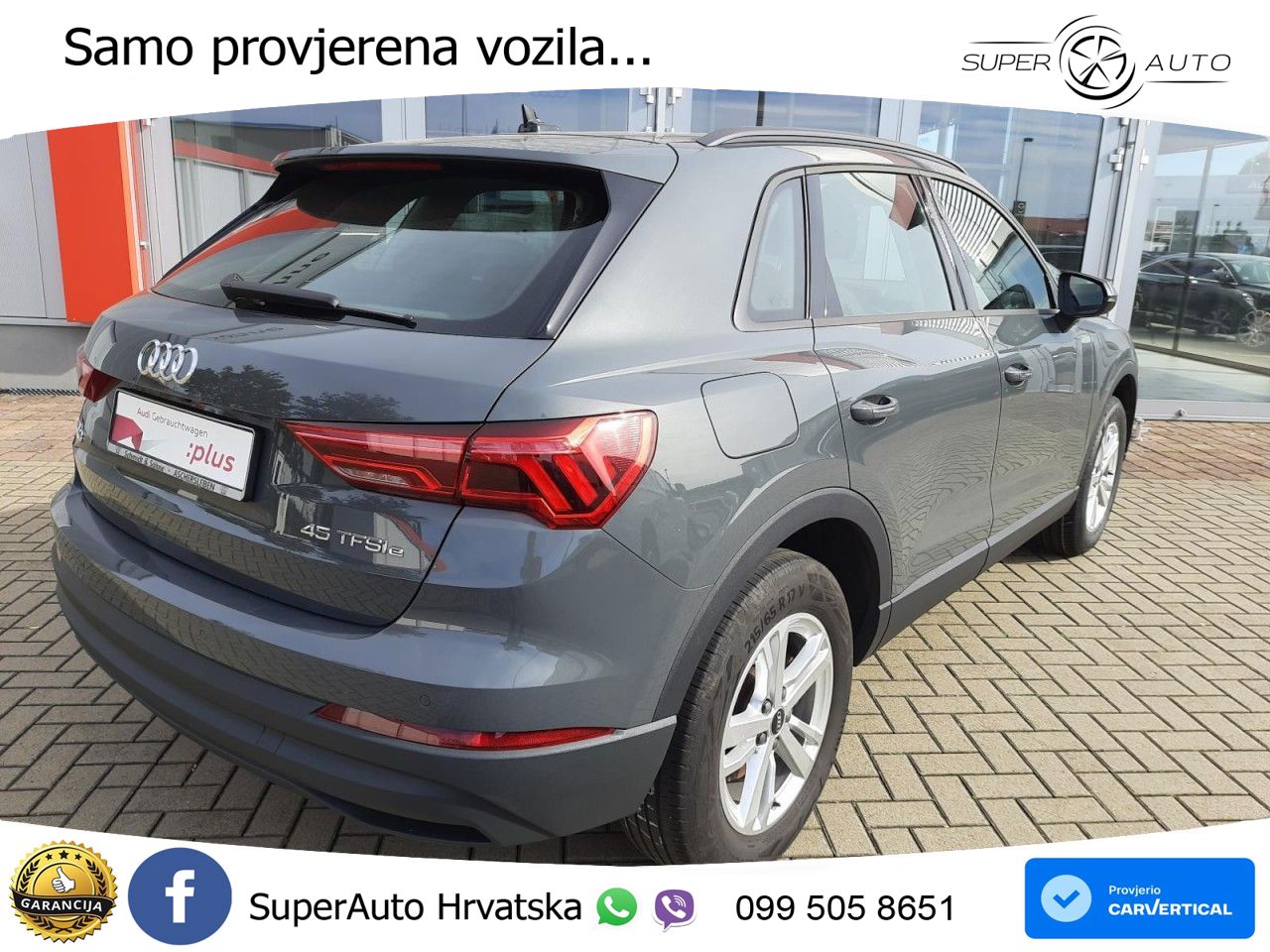 Audi Q3 45 TFSIe (245 KS) S tronic MATRIX+GR SJED+KAM