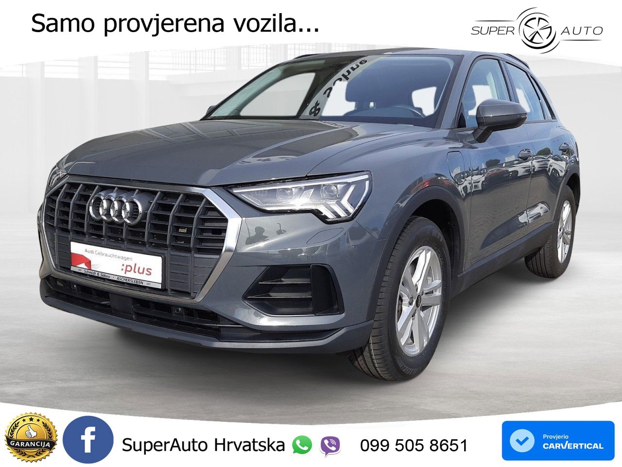 Audi Q3 45 TFSIe (245 KS) S tronic MATRIX+GR SJED+KAM