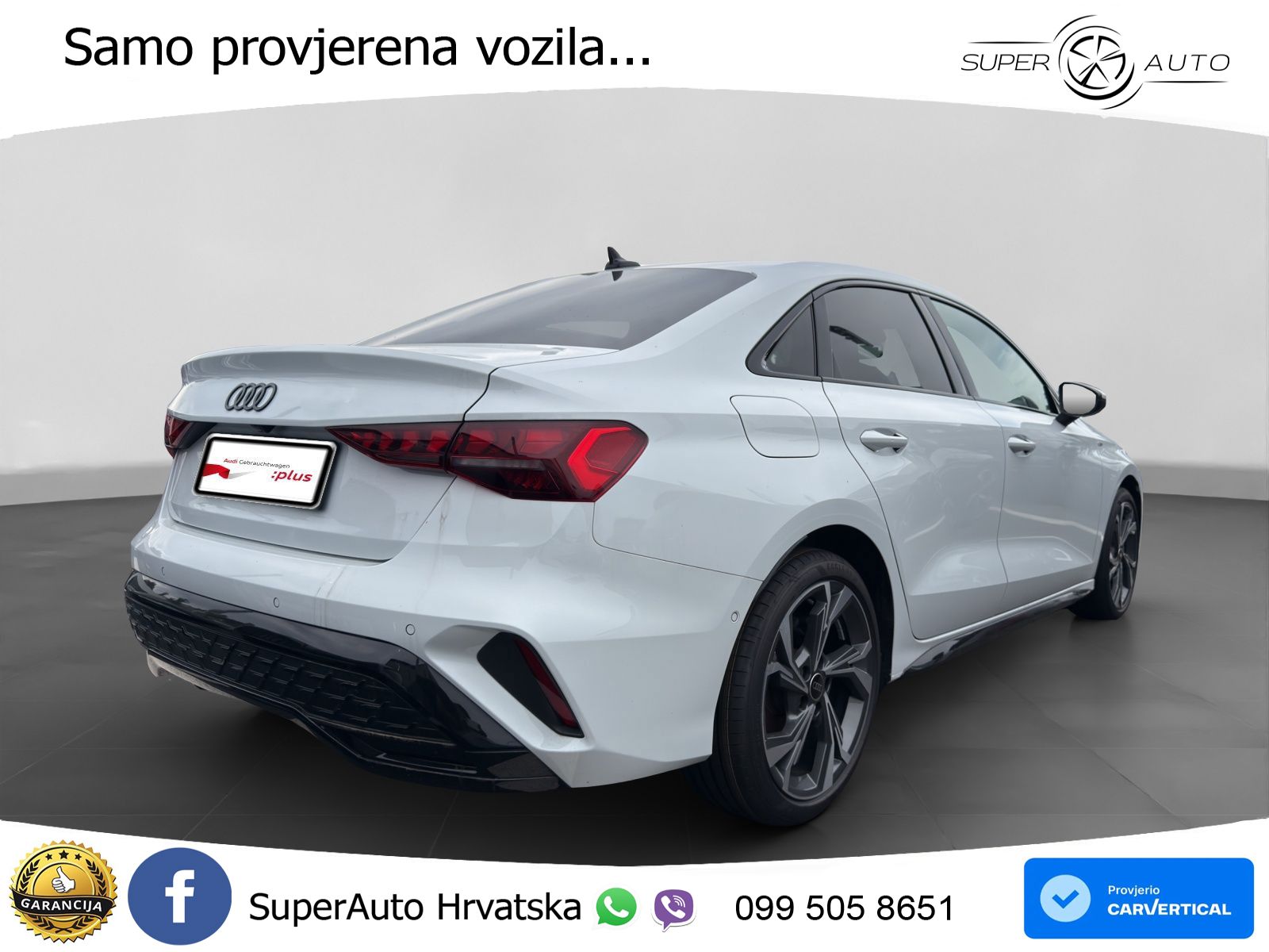 Audi A3 Limuzina 30 TDI (116 KS) S line LED+GR SJED+ACC