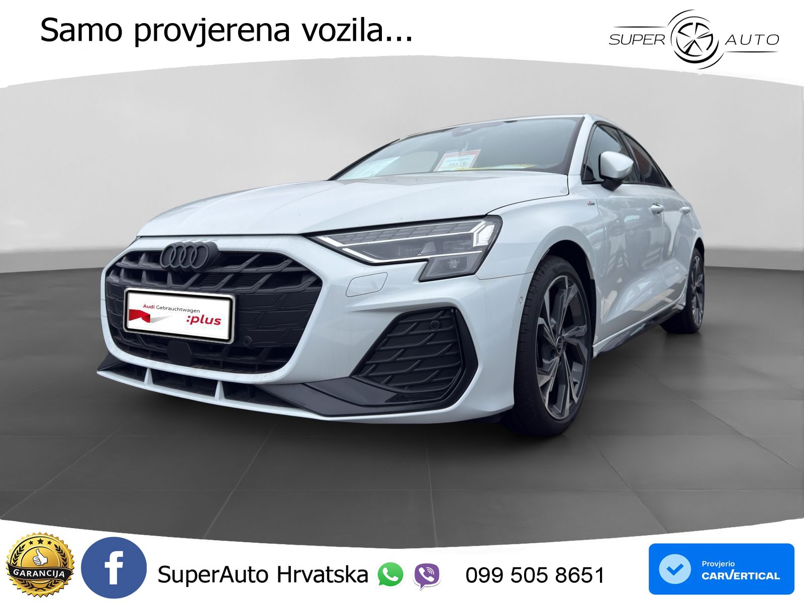Audi A3 Limuzina 30 TDI (116 KS) S line LED+GR SJED+ACC