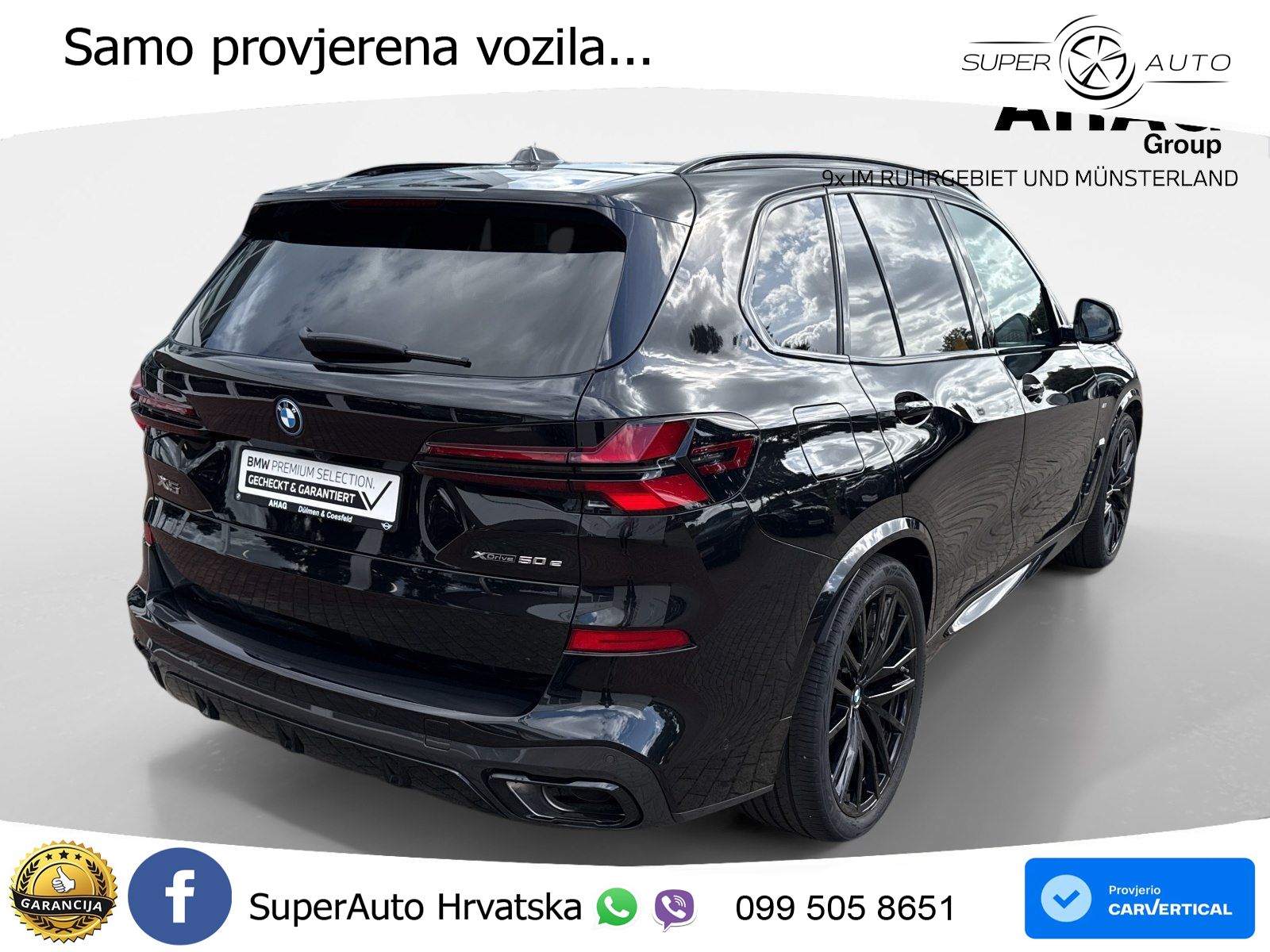 BMW X5 50e (489 KS) xDrive Steptronic M Sport LED+GR SJED+ACC