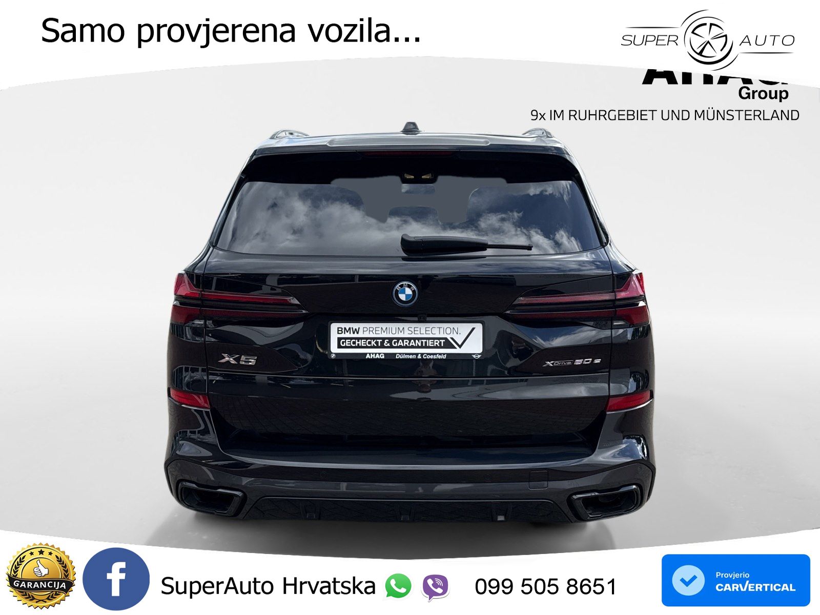 BMW X5 50e (489 KS) xDrive Steptronic M Sport LED+GR SJED+ACC