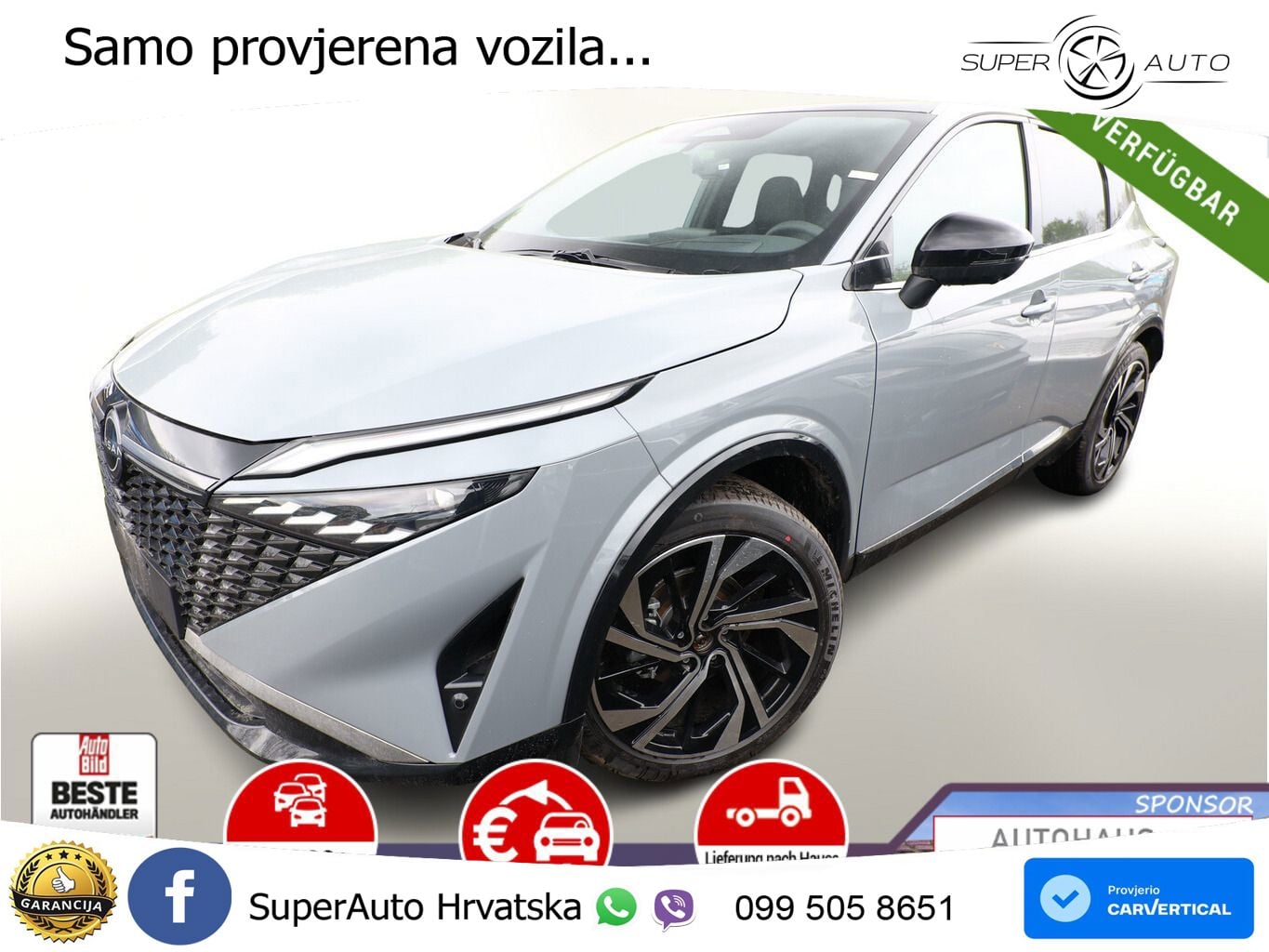 Nissan Qashqai 1.3 DIG-T (158 KS) Xtronic Tekna LED+GR SJED+ACC