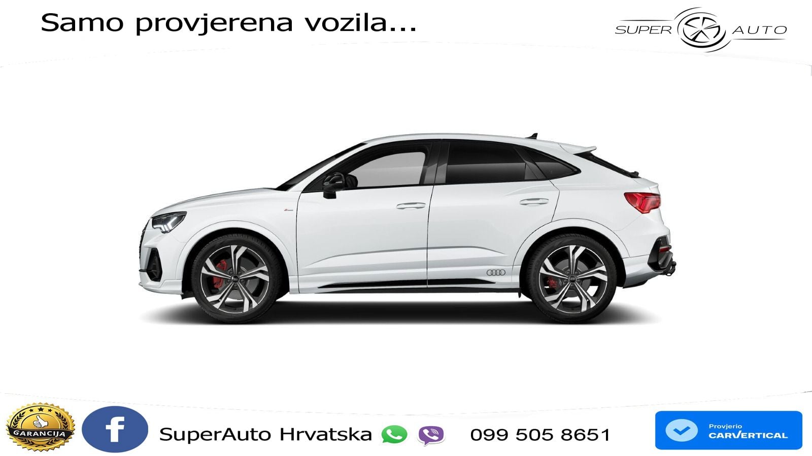 Audi Q3 Sportback 45 TFSI (245 KS) quattro S tronic S line MATRIX+GR SJED+KAM