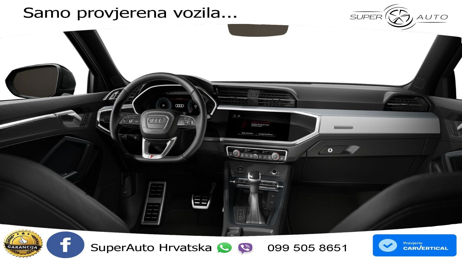 Audi Q3 Sportback 45 TFSI (245 KS) quattro S tronic S line MATRIX+GR SJED+KAM