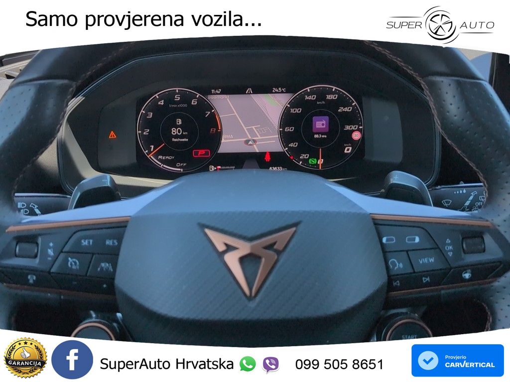 Cupra Formentor VZ5 2.5 TSI (390 KS) 4Drive DSG LED+GR SJED+ACC