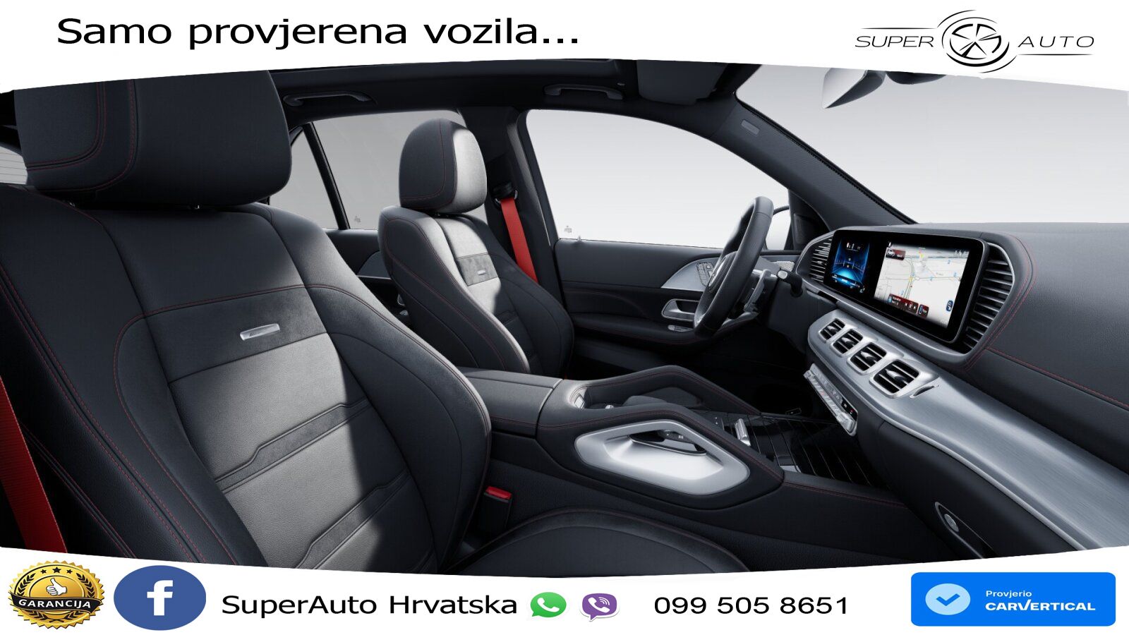 Mercedes AMG GLE 53 (544 KS) Hybrid 4MATIC+ 9G-TRONIC ACC+GR SJED+360+PANO