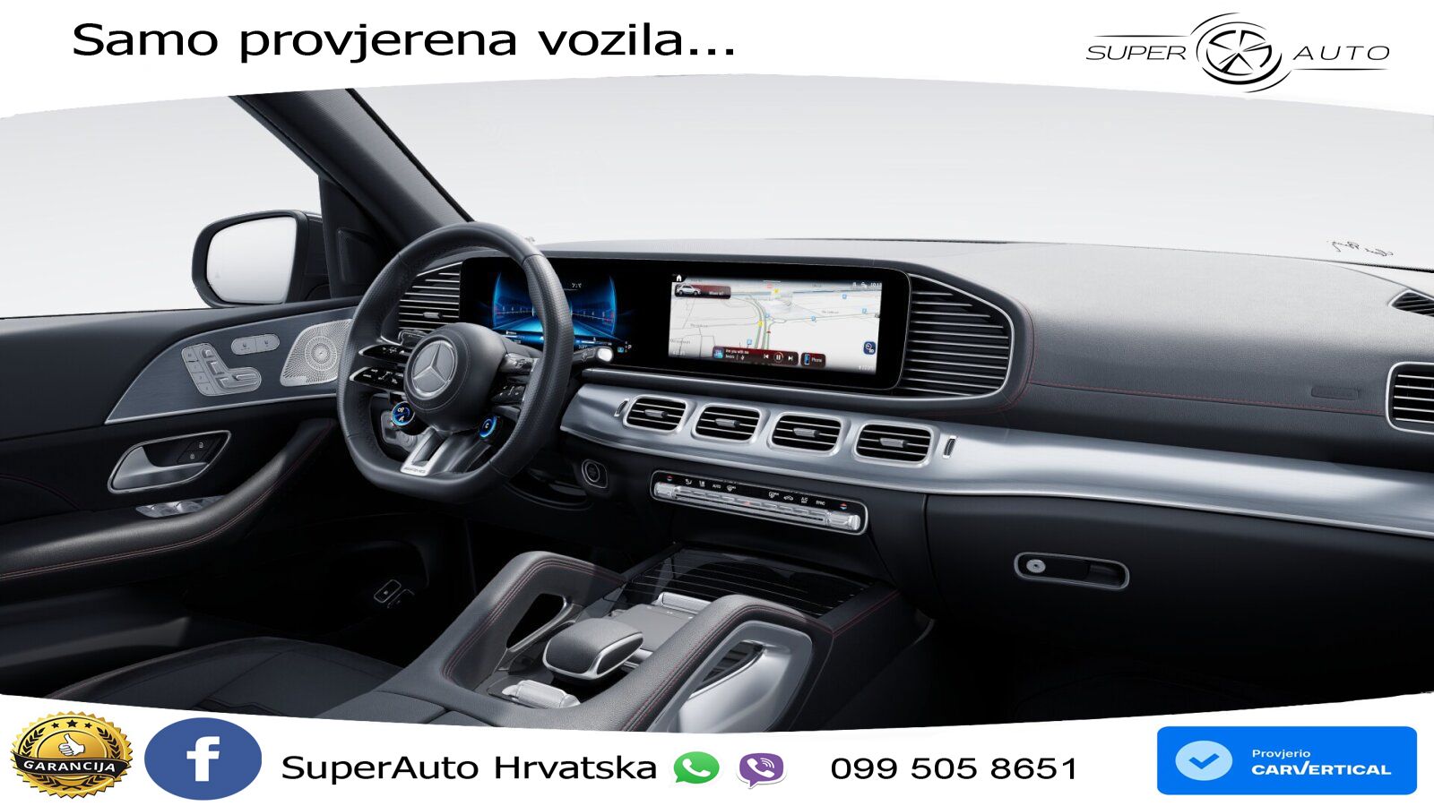 Mercedes AMG GLE 53 (544 KS) Hybrid 4MATIC+ 9G-TRONIC ACC+GR SJED+360+PANO