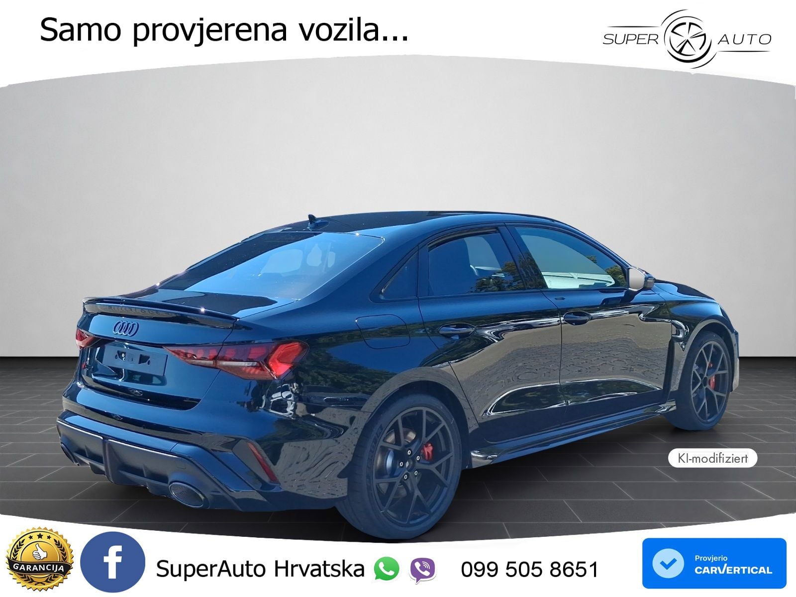 Audi RS3 Sedan 2.5 TFSI (400 KS) quattro S tronic