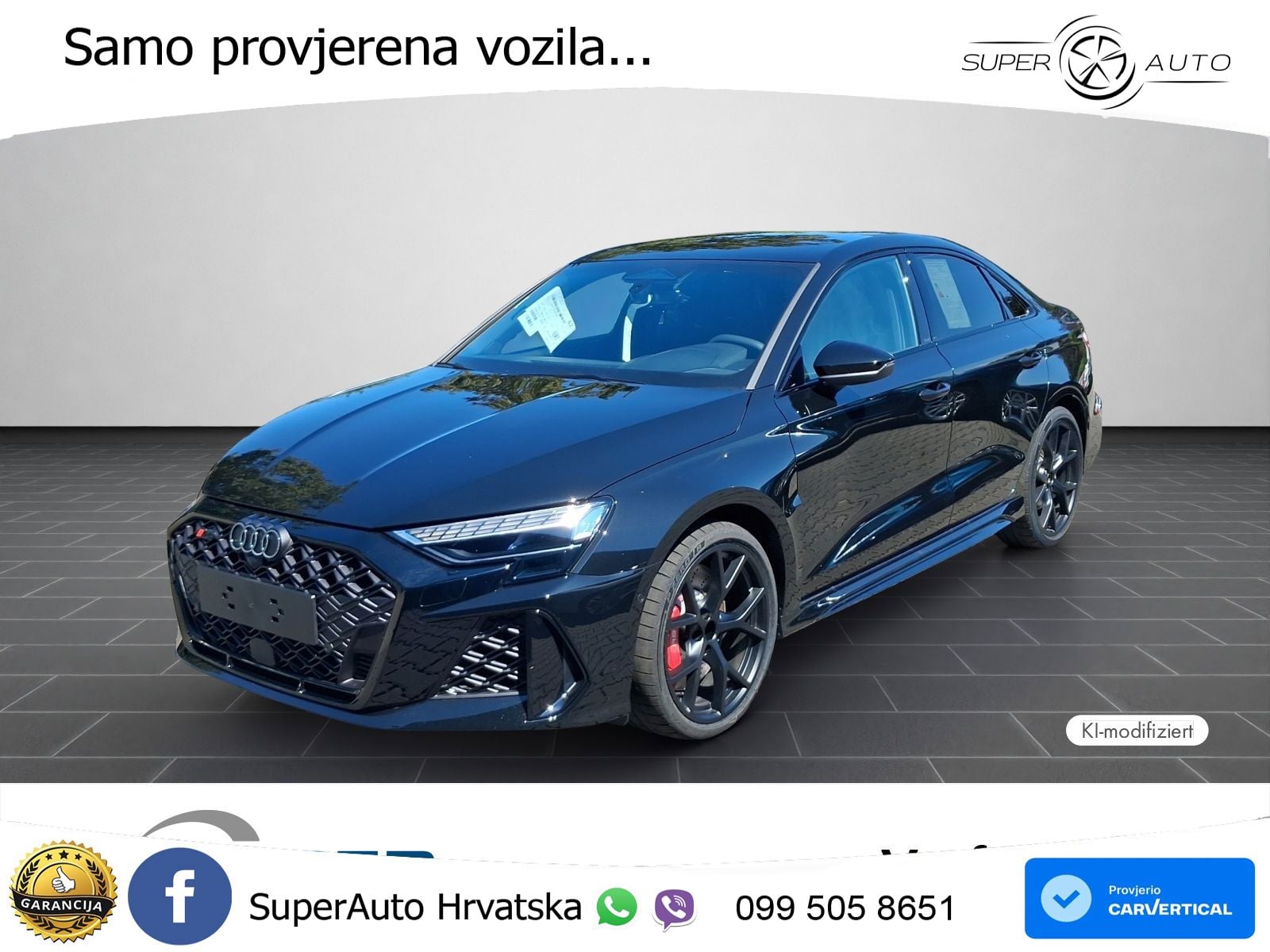 Audi RS3 Sedan 2.5 TFSI (400 KS) quattro S tronic