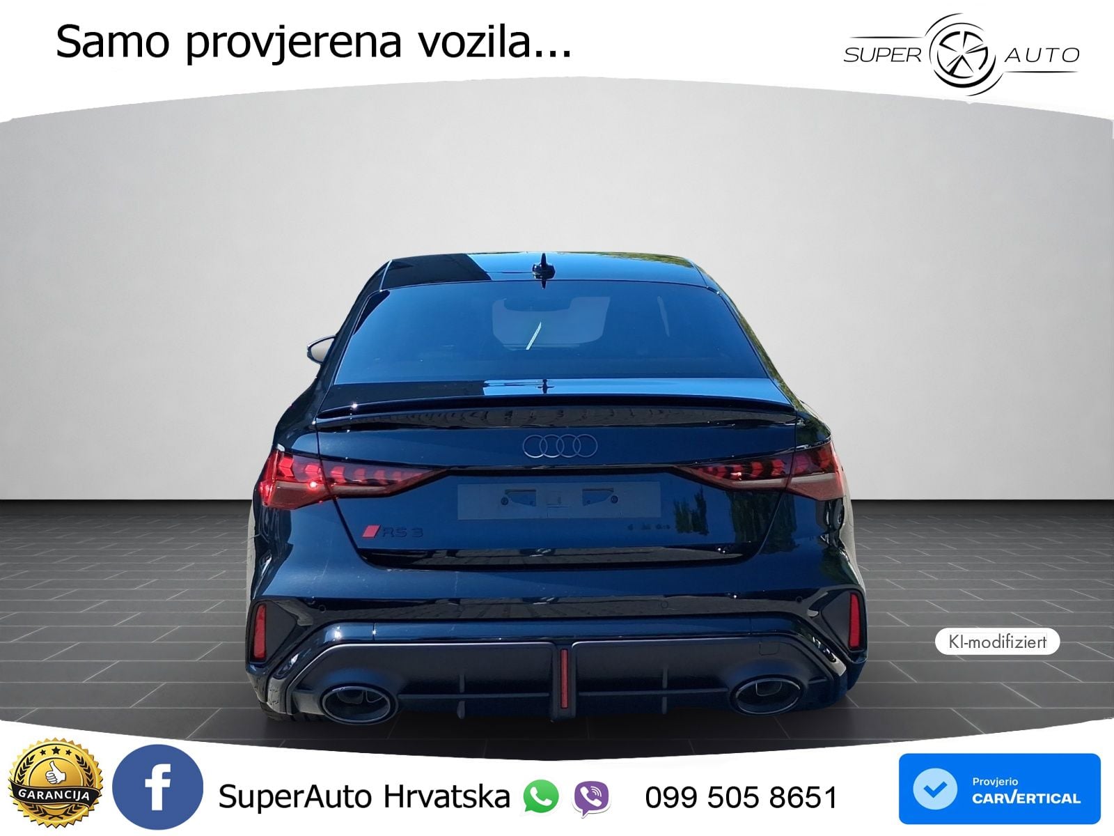 Audi RS3 Sedan 2.5 TFSI (400 KS) quattro S tronic