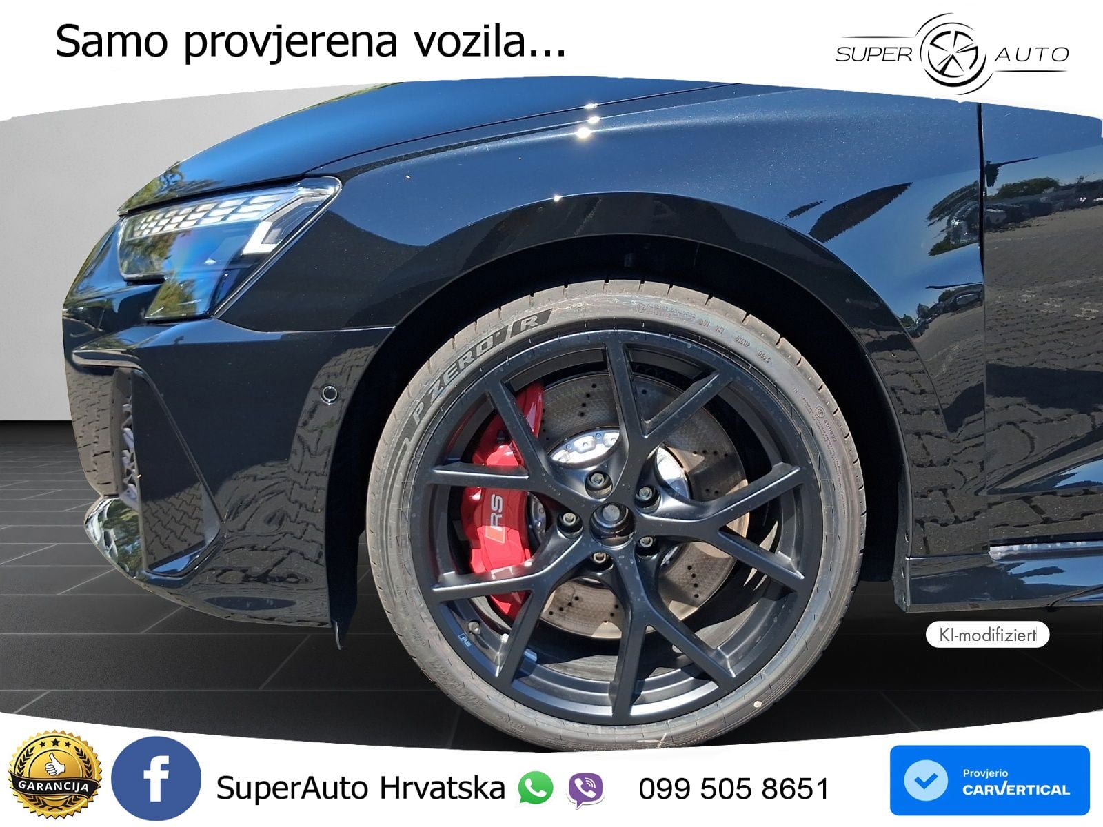 Audi RS3 Sedan 2.5 TFSI (400 KS) quattro S tronic