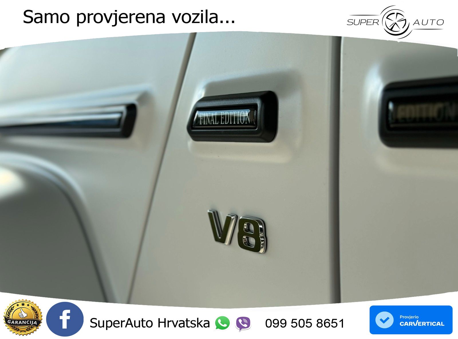 Mercedes G 500 Long V8 (422 KS) 4MATIC 9G-TRONIC LED+GR SJED+ACC