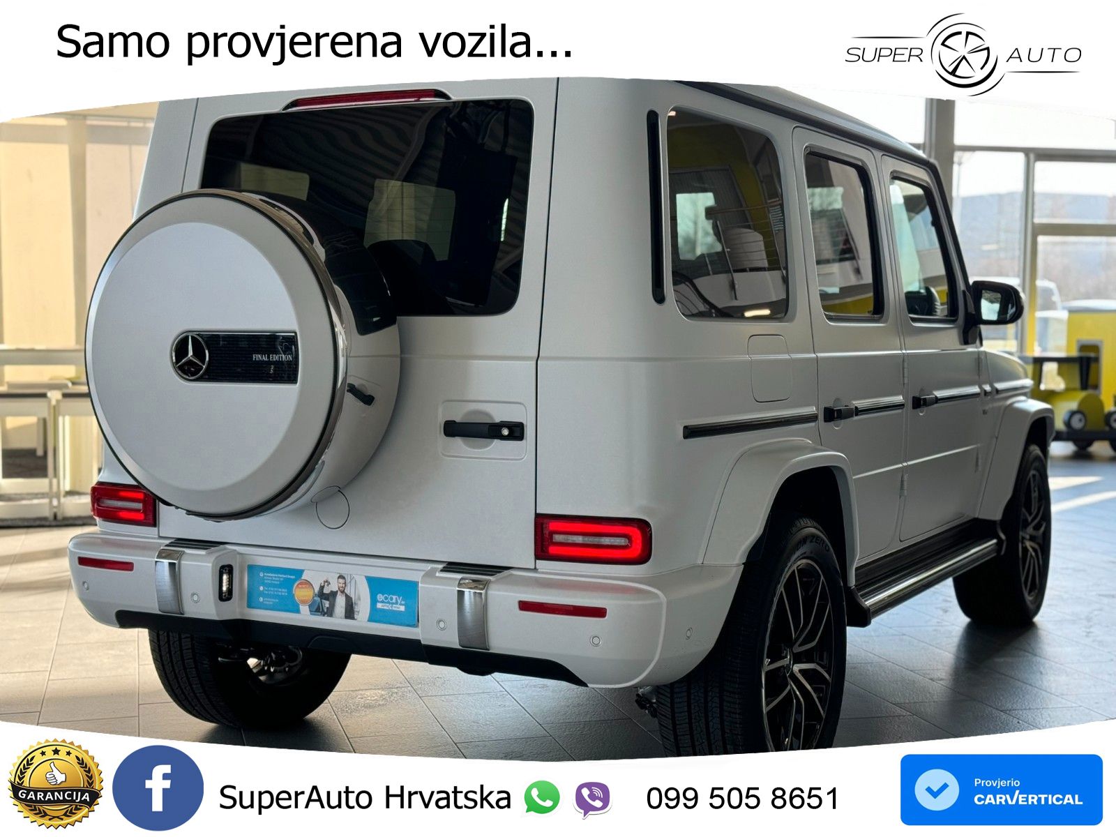 Mercedes G 500 Long V8 (422 KS) 4MATIC 9G-TRONIC LED+GR SJED+ACC
