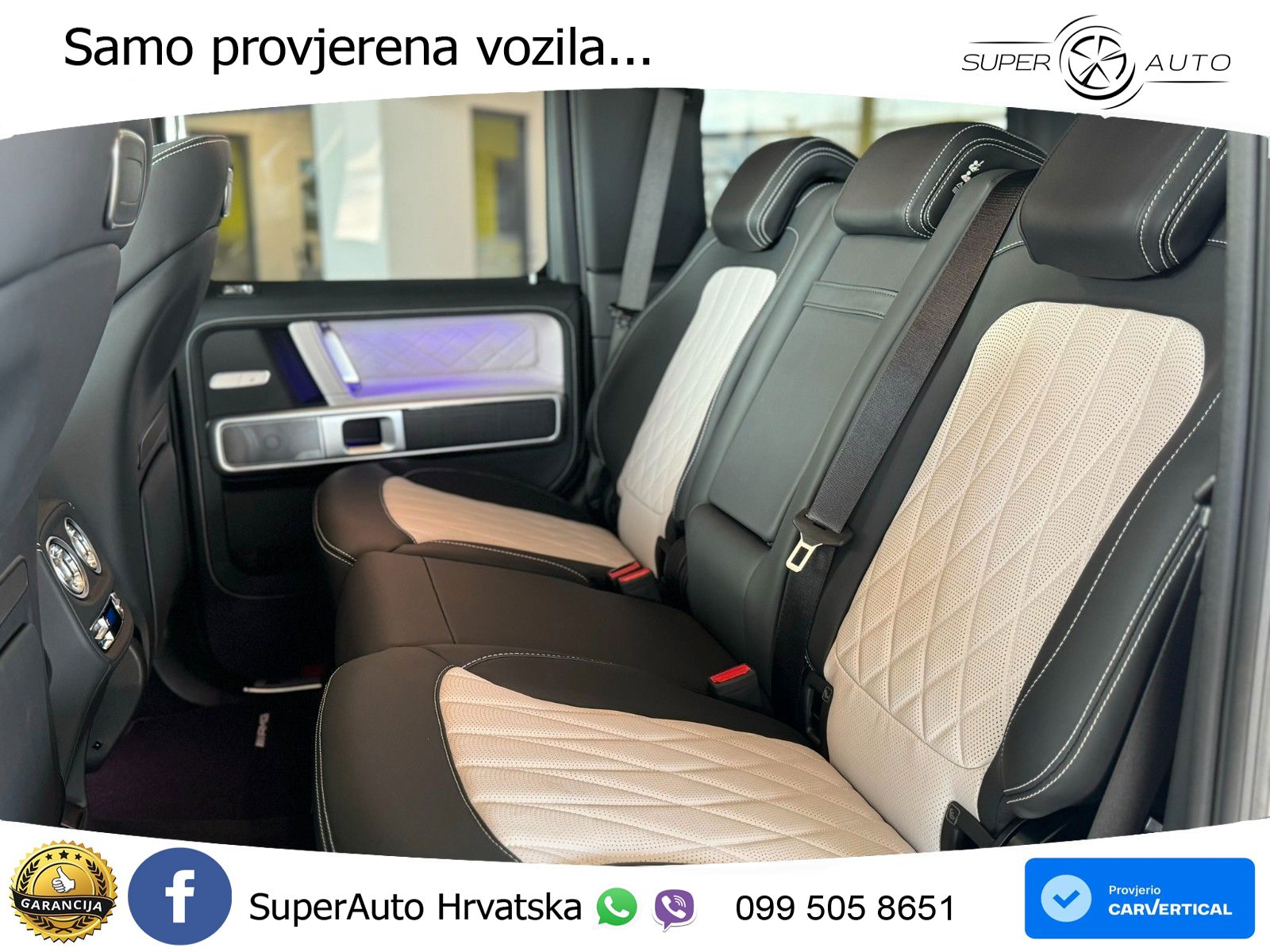 Mercedes G 500 Long V8 (422 KS) 4MATIC 9G-TRONIC LED+GR SJED+ACC