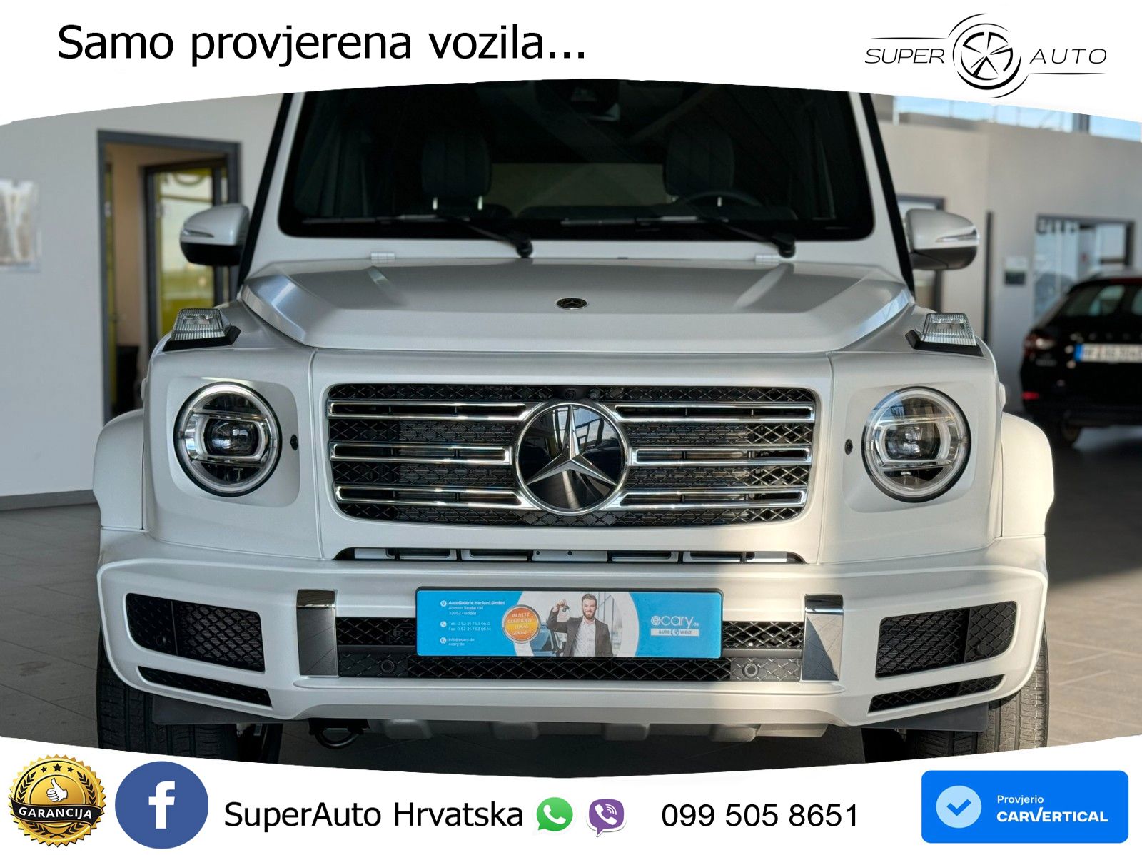 Mercedes G 500 Long V8 (422 KS) 4MATIC 9G-TRONIC LED+GR SJED+ACC