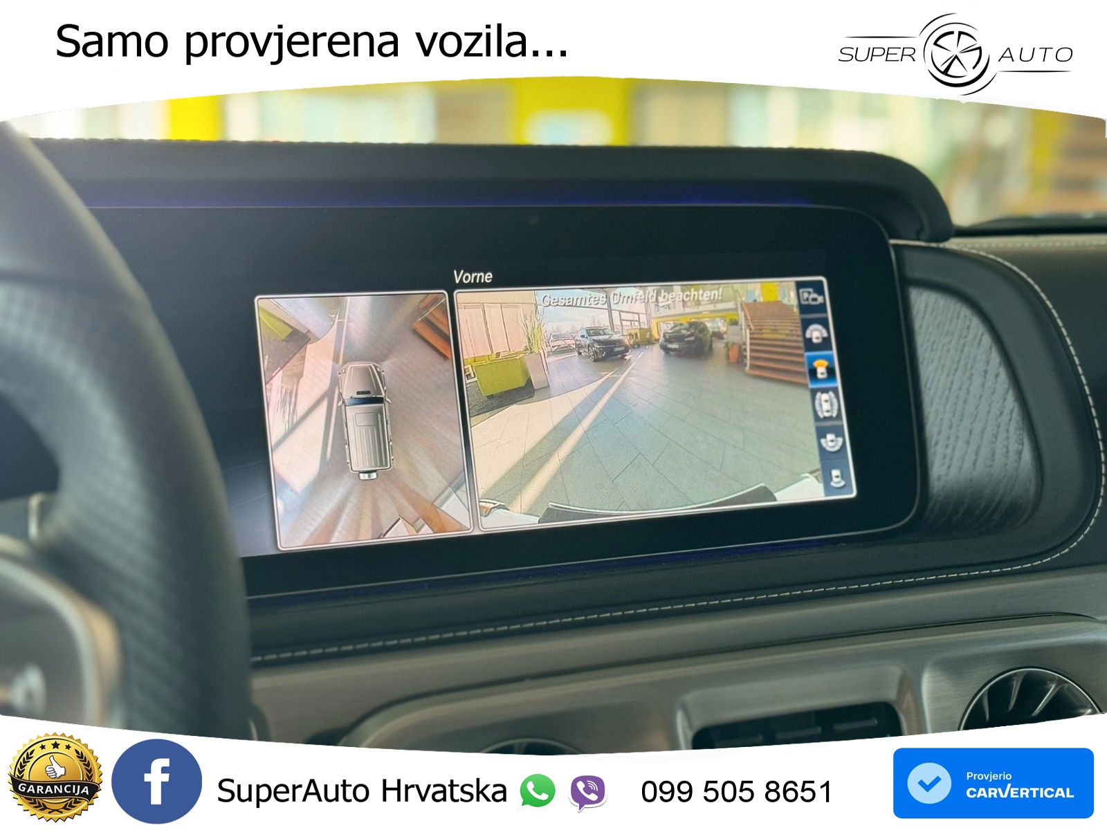 Mercedes G 500 Long V8 (422 KS) 4MATIC 9G-TRONIC LED+GR SJED+ACC