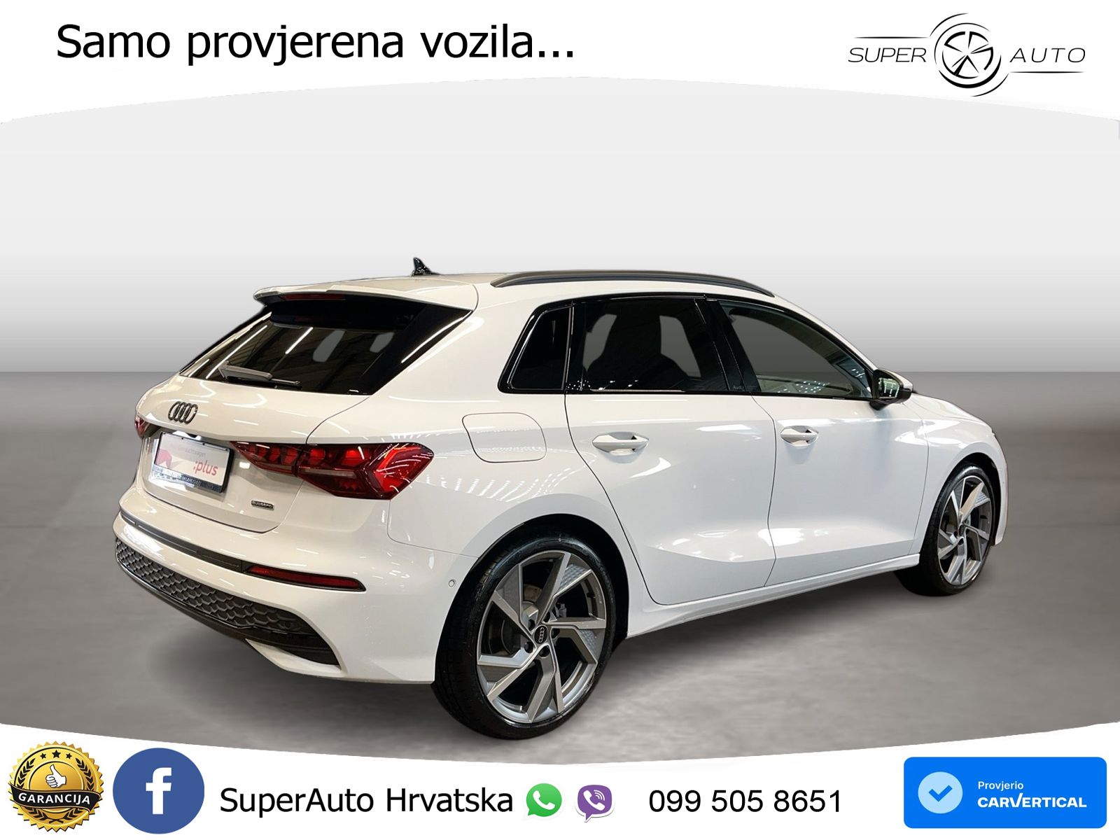 Audi A3 Sportback 40 TFSI (204 KS) quattro S tronic advanced LED+GR SJED+ACC