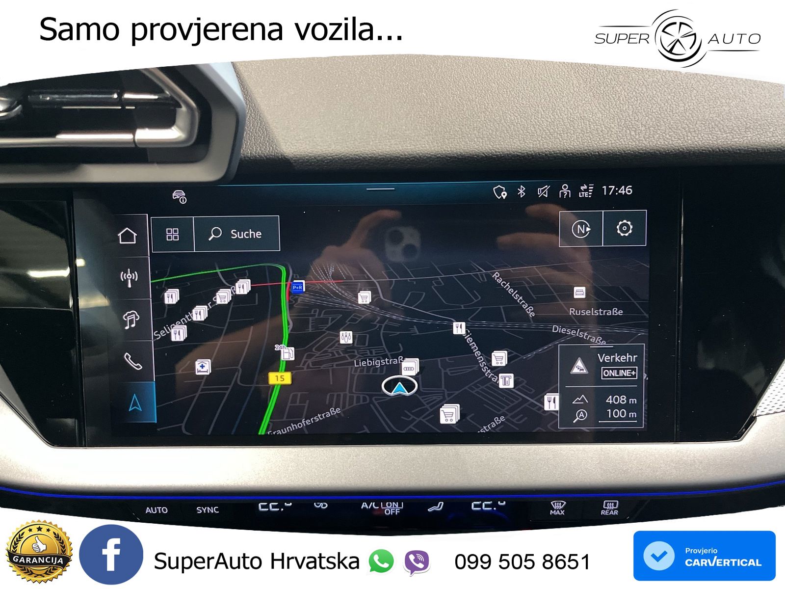 Audi A3 Sportback 40 TFSI (204 KS) quattro S tronic advanced LED+GR SJED+ACC
