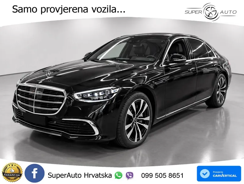 Mercedes S 450e (408 KS) 9G-TRONIC ZRAČNI+ACC+GR SJED+KAM+PANO