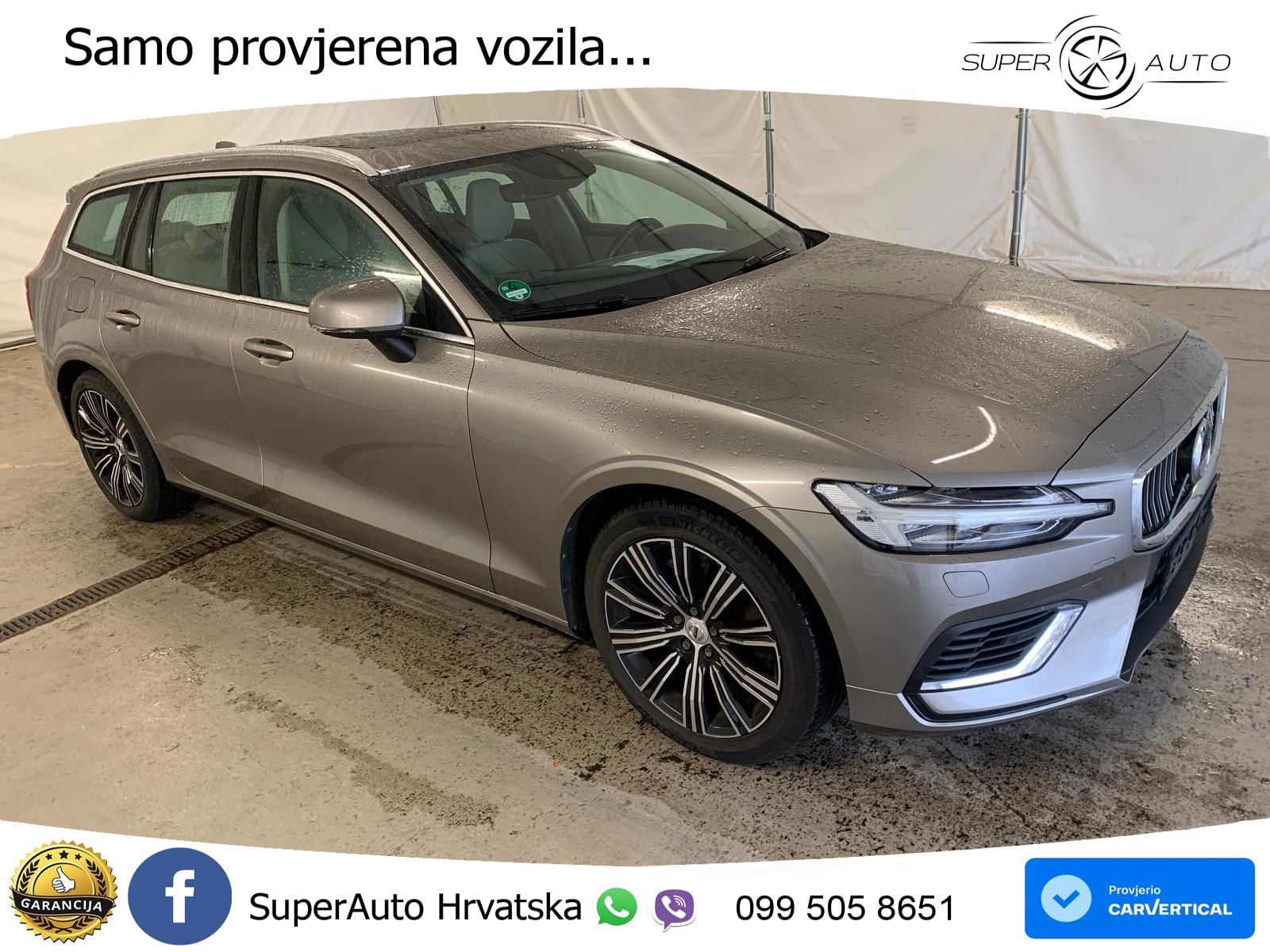 Volvo V60 2.0 T6 AWD Geartronic LED+GR SJED+ACC