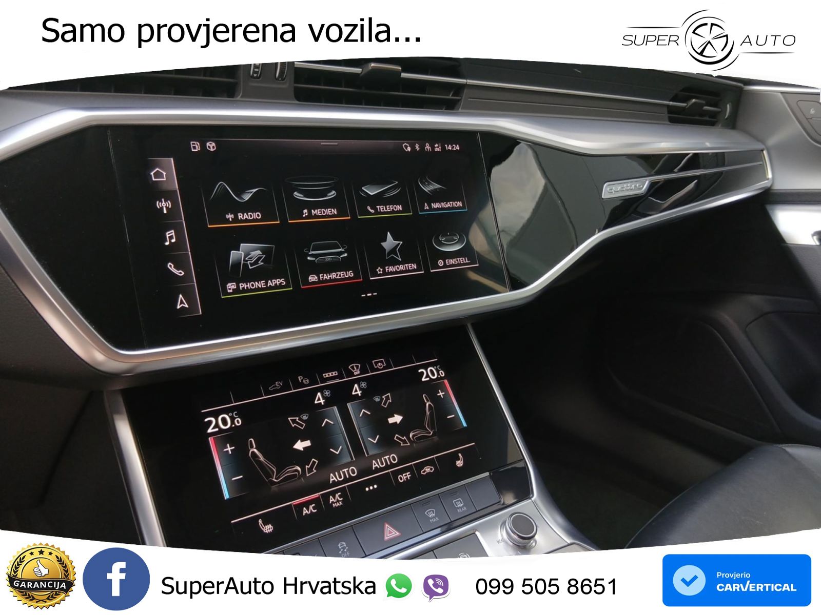 Audi A6 50 TFSIe (299 KS) quattro ultra S tronic LED+GR SJED+ACC