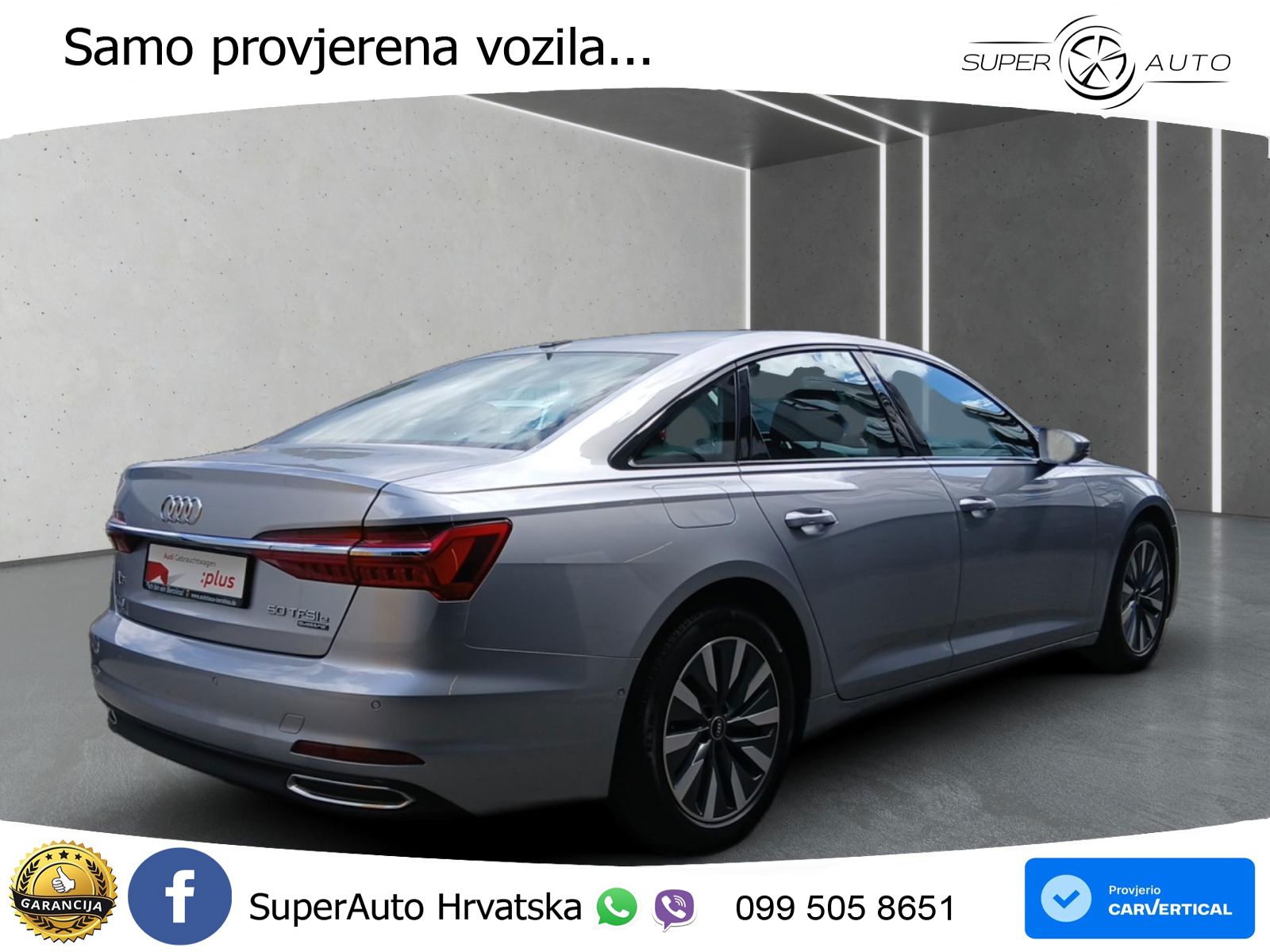 Audi A6 50 TFSIe (299 KS) quattro ultra S tronic LED+GR SJED+ACC